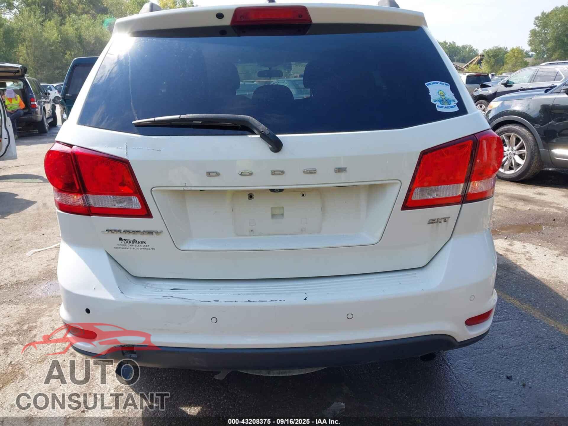 DODGE JOURNEY 2017 - 3C4PDCBB9HT612327