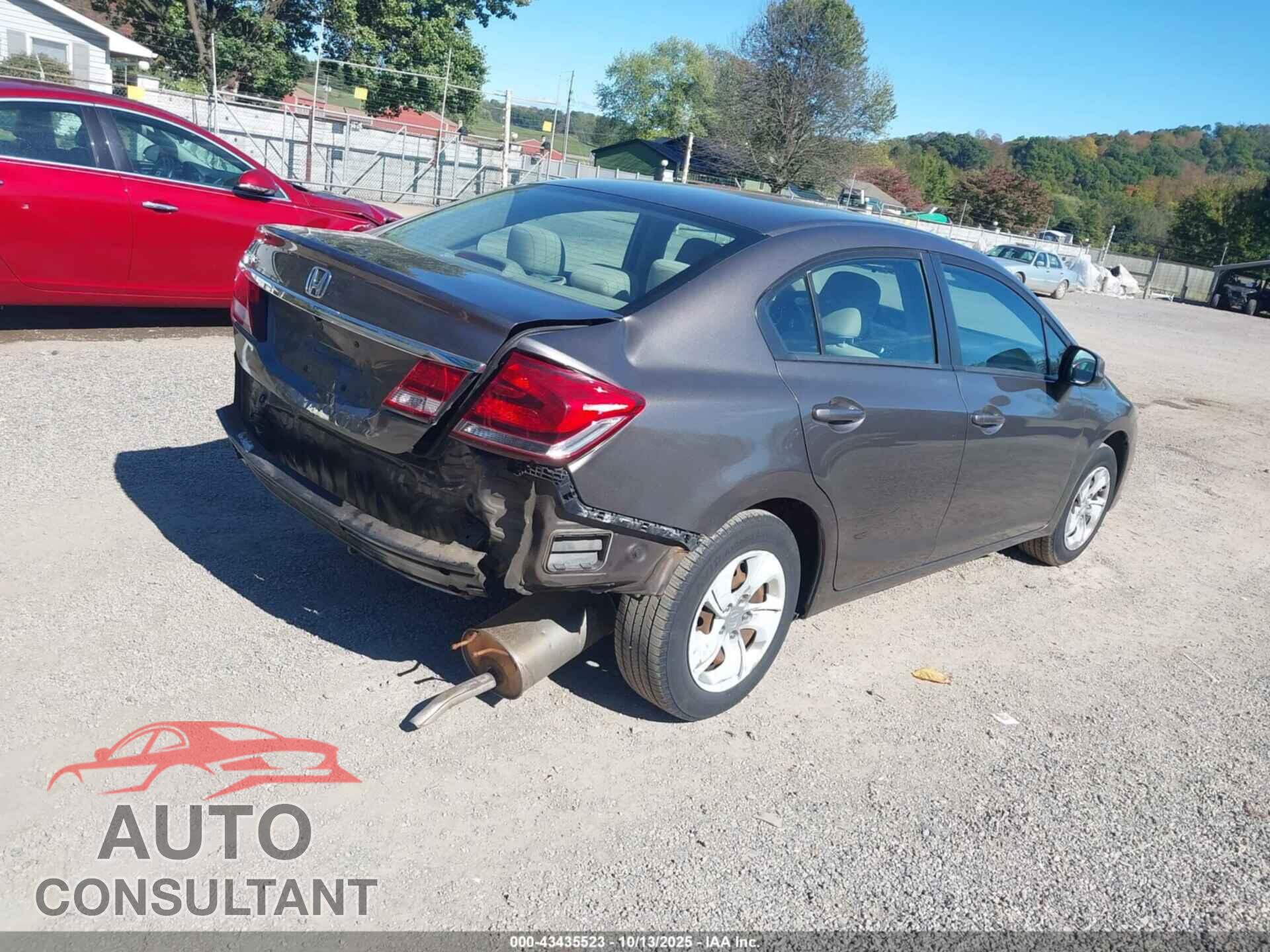 HONDA CIVIC 2013 - 19XFB2F51DE036439
