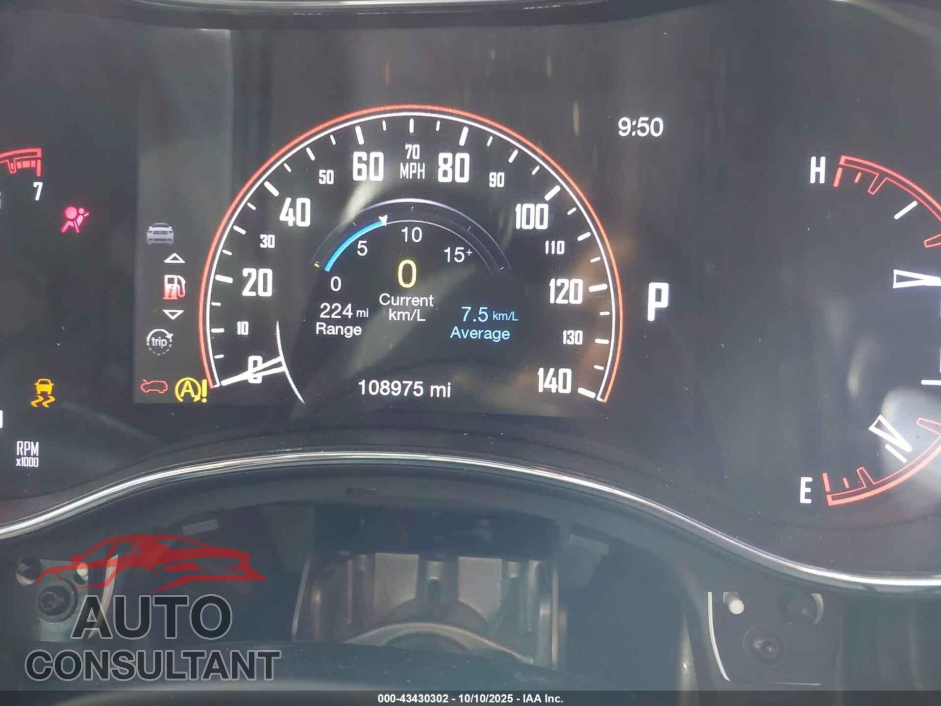 DODGE DURANGO 2017 - 1C4RDHDG0HC890673