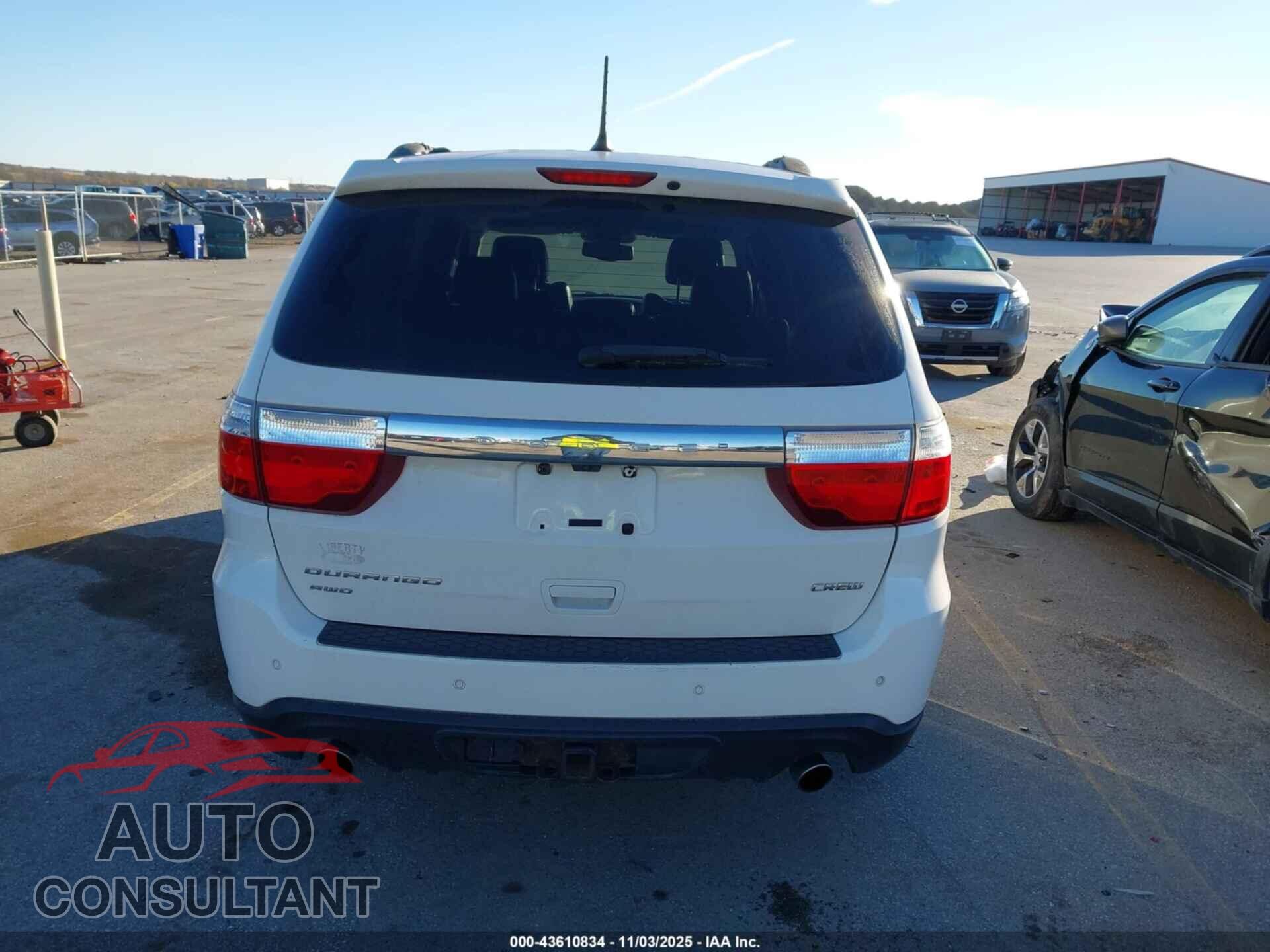 DODGE DURANGO 2011 - 1D4SE4GTXBC689289