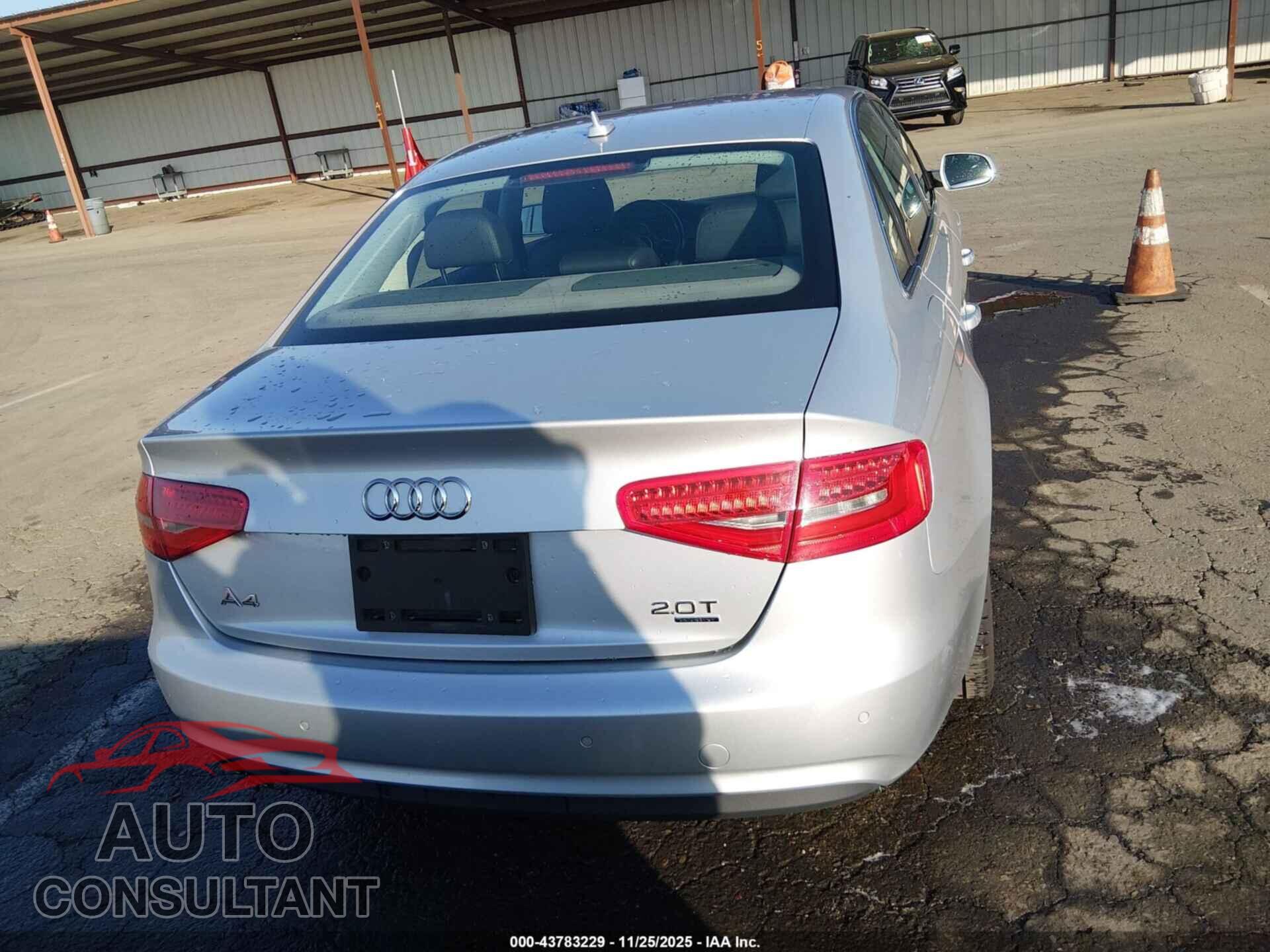 AUDI A4 2013 - WAUFFAFL2DN023642