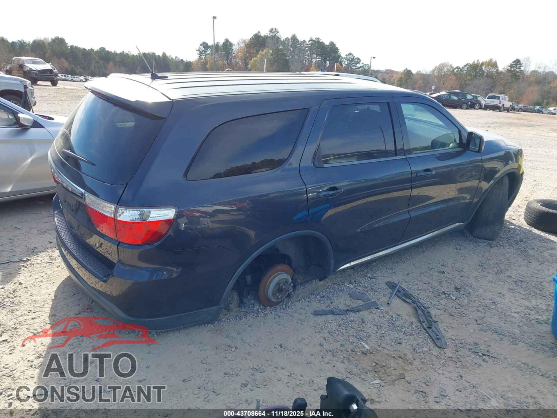 DODGE DURANGO 2013 - 1C4RDJAG9DC682524