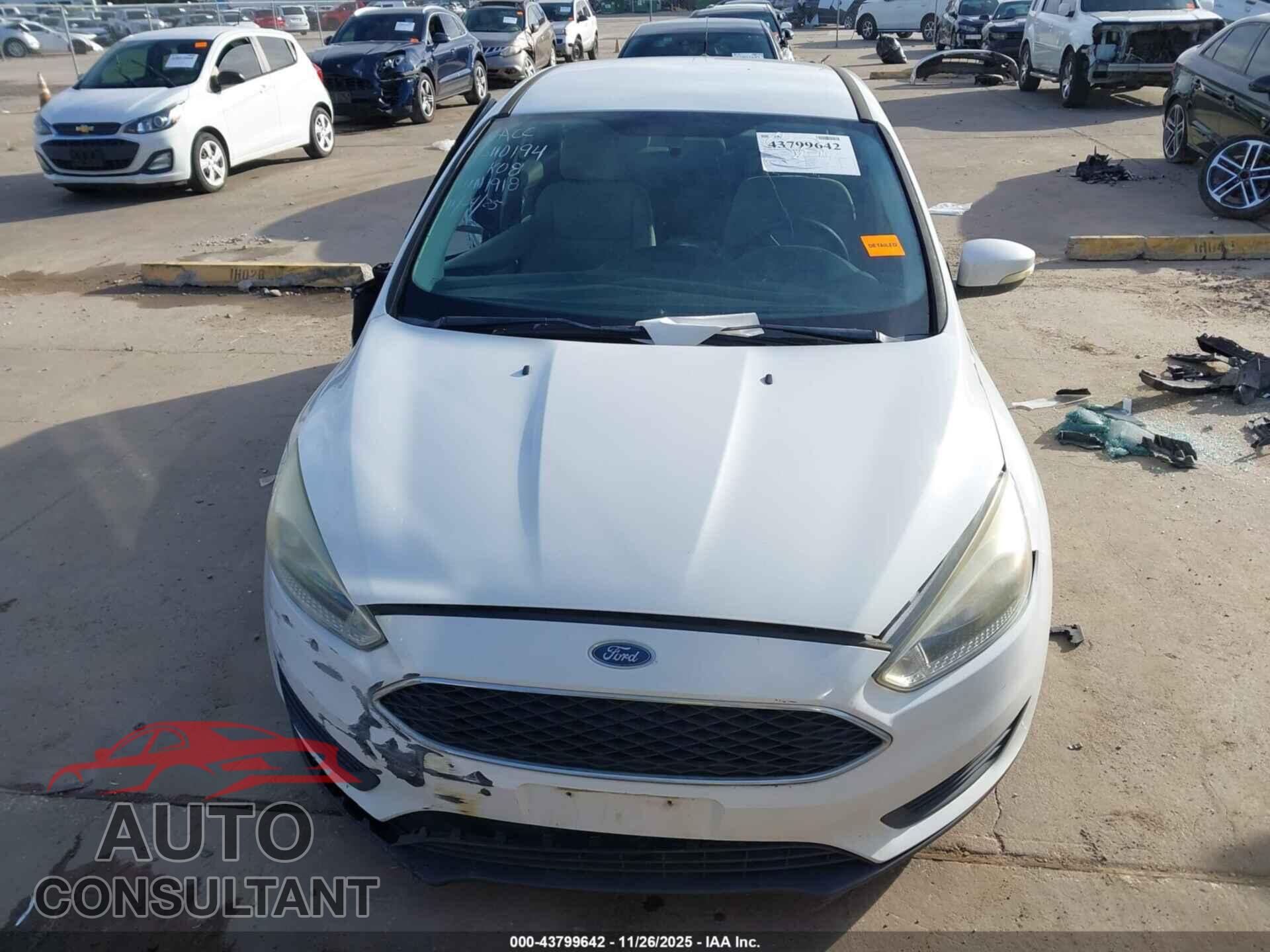 FORD FOCUS 2016 - 1FADP3F27GL271918