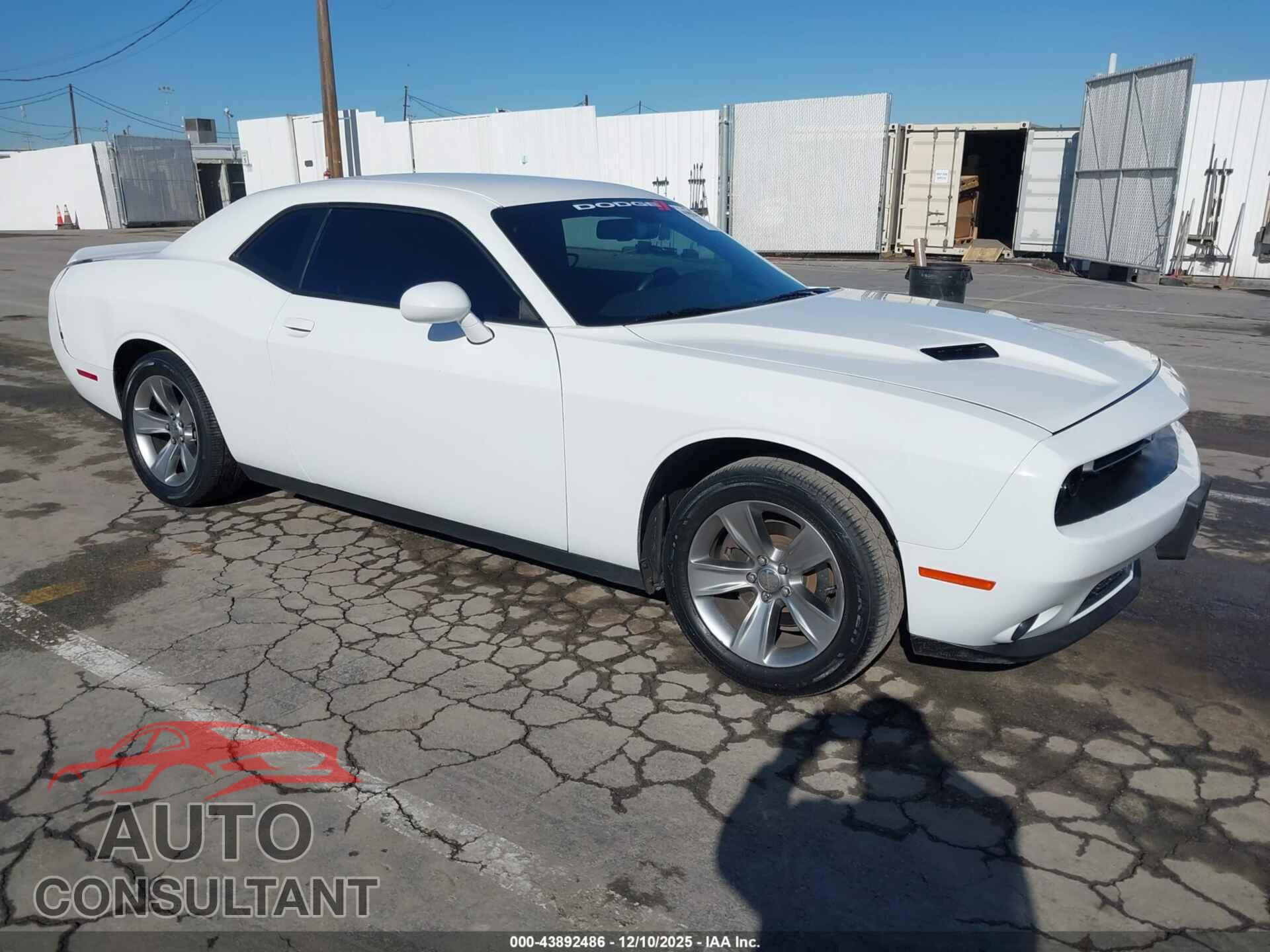 DODGE CHALLENGER 2019 - 2C3CDZAG0KH570925
