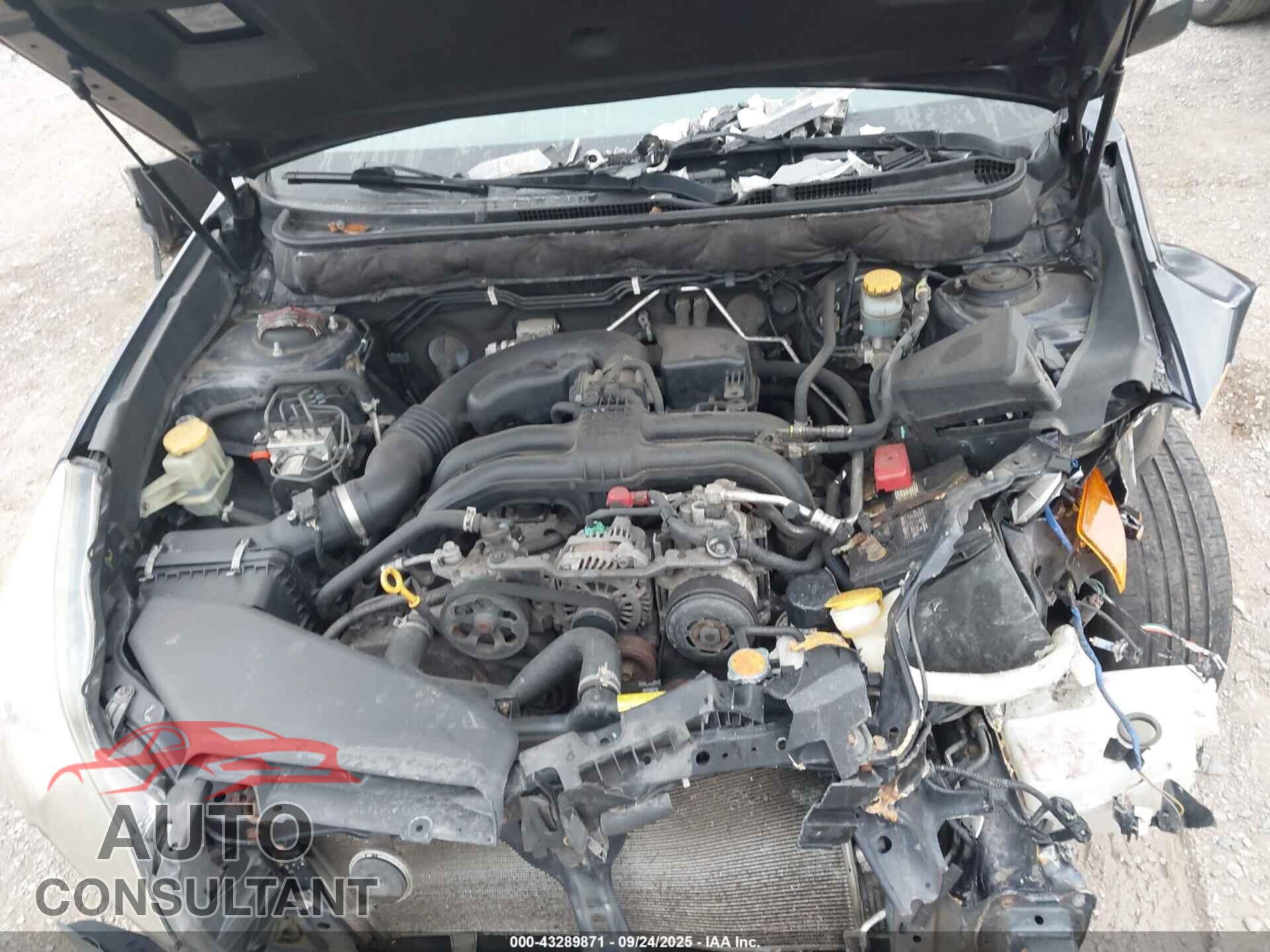 SUBARU LEGACY 2013 - 4S3BMBA68D3008539