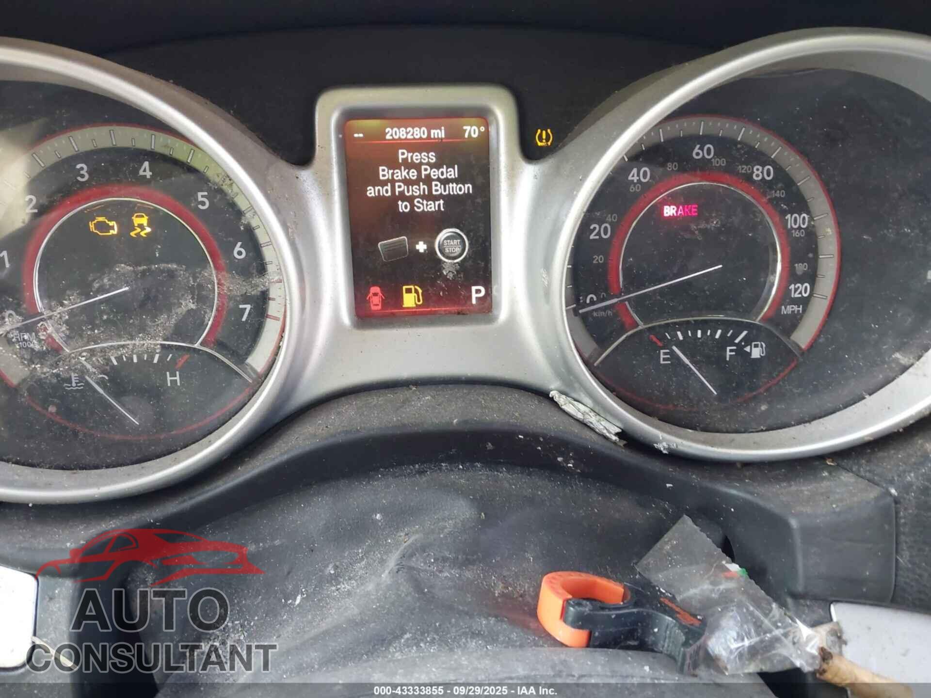 DODGE JOURNEY 2014 - 3C4PDCBB0ET124864