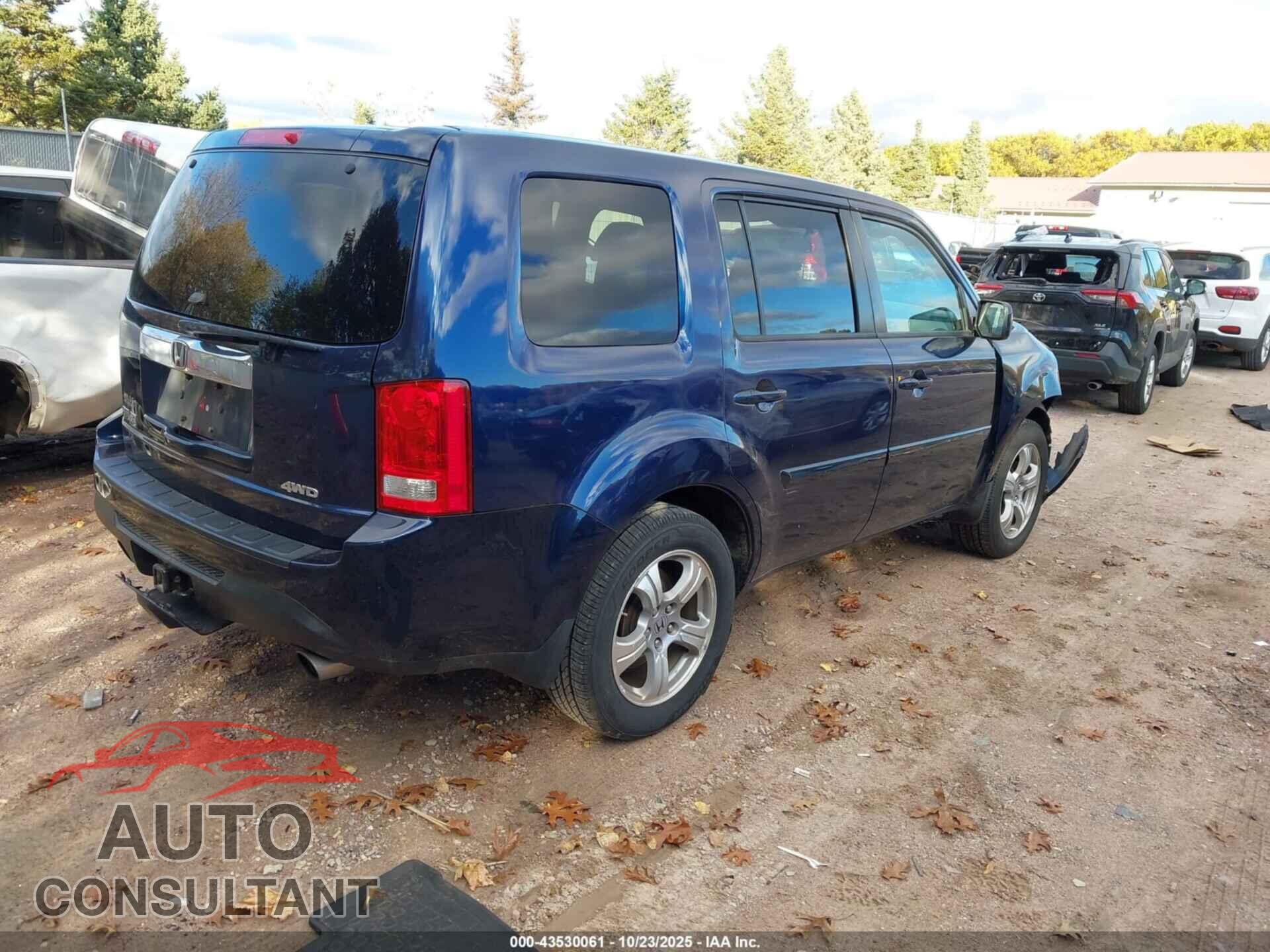 HONDA PILOT 2014 - 5FNYF4H41EB024672