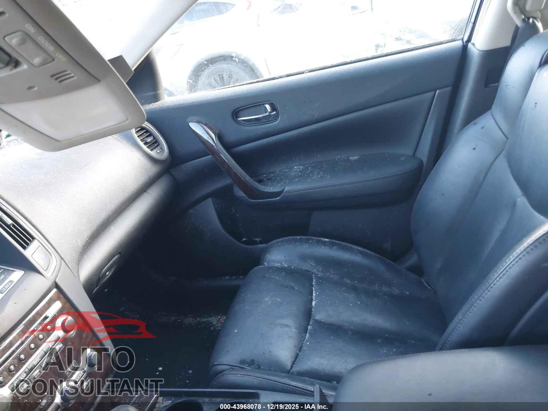 NISSAN MAXIMA 2011 - 1N4AA5AP9BC825701