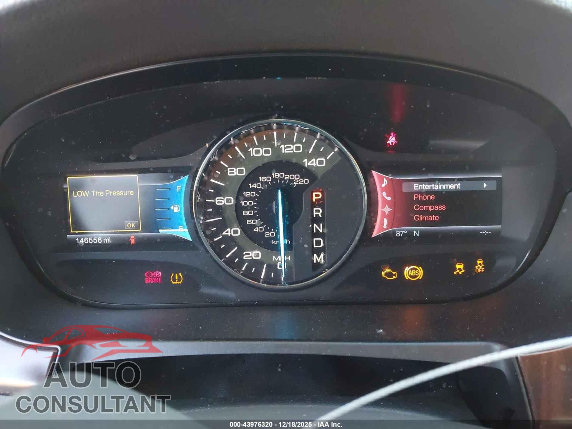 FORD EDGE 2011 - 2FMDK3KC6BBB35601