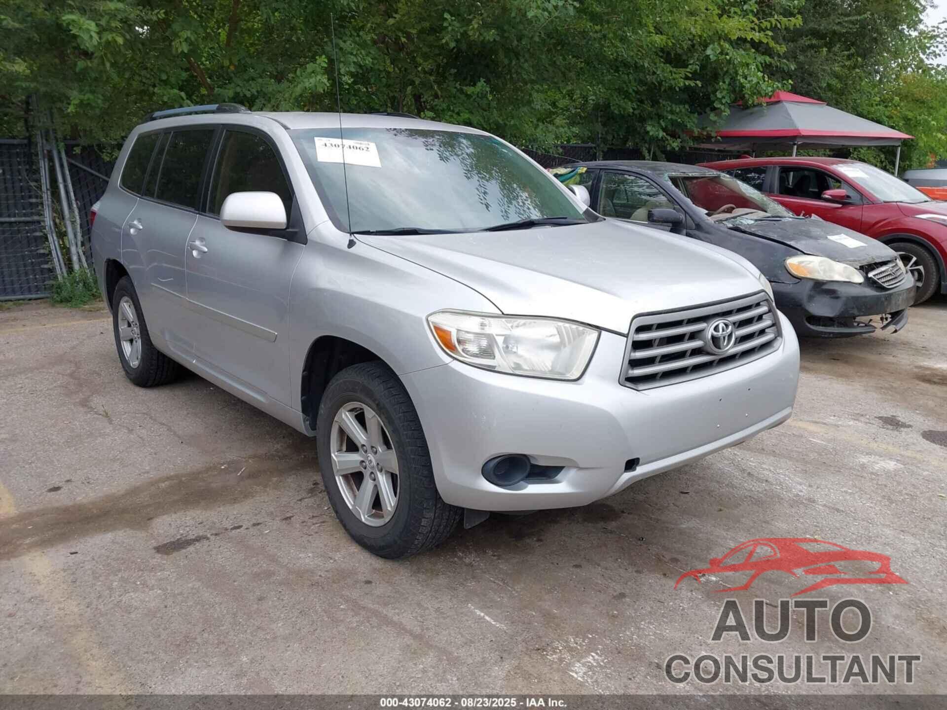 TOYOTA HIGHLANDER 2010 - 5TDZA3EH7AS001357