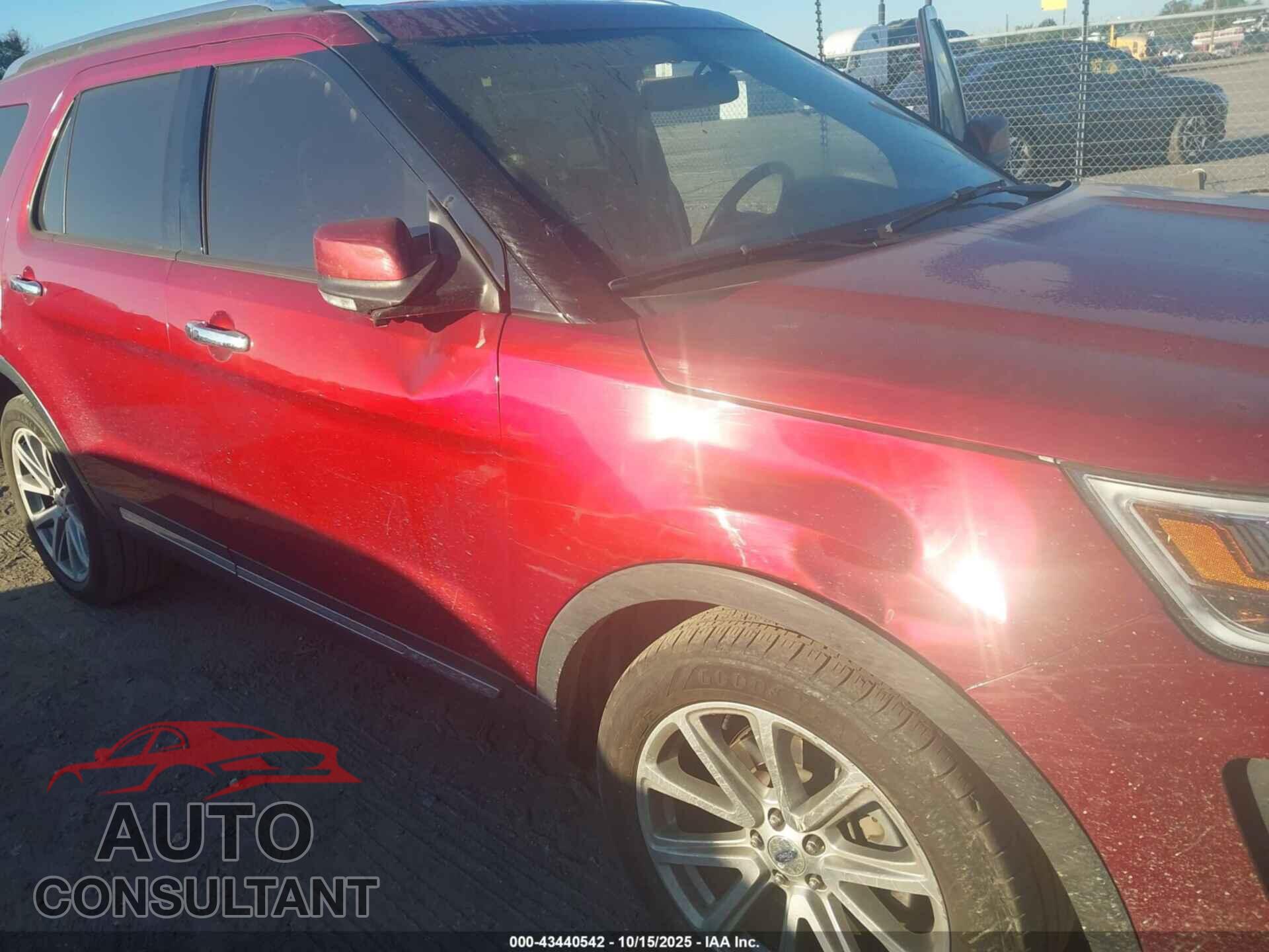 FORD EXPLORER 2017 - 1FM5K7FH4HGB06083