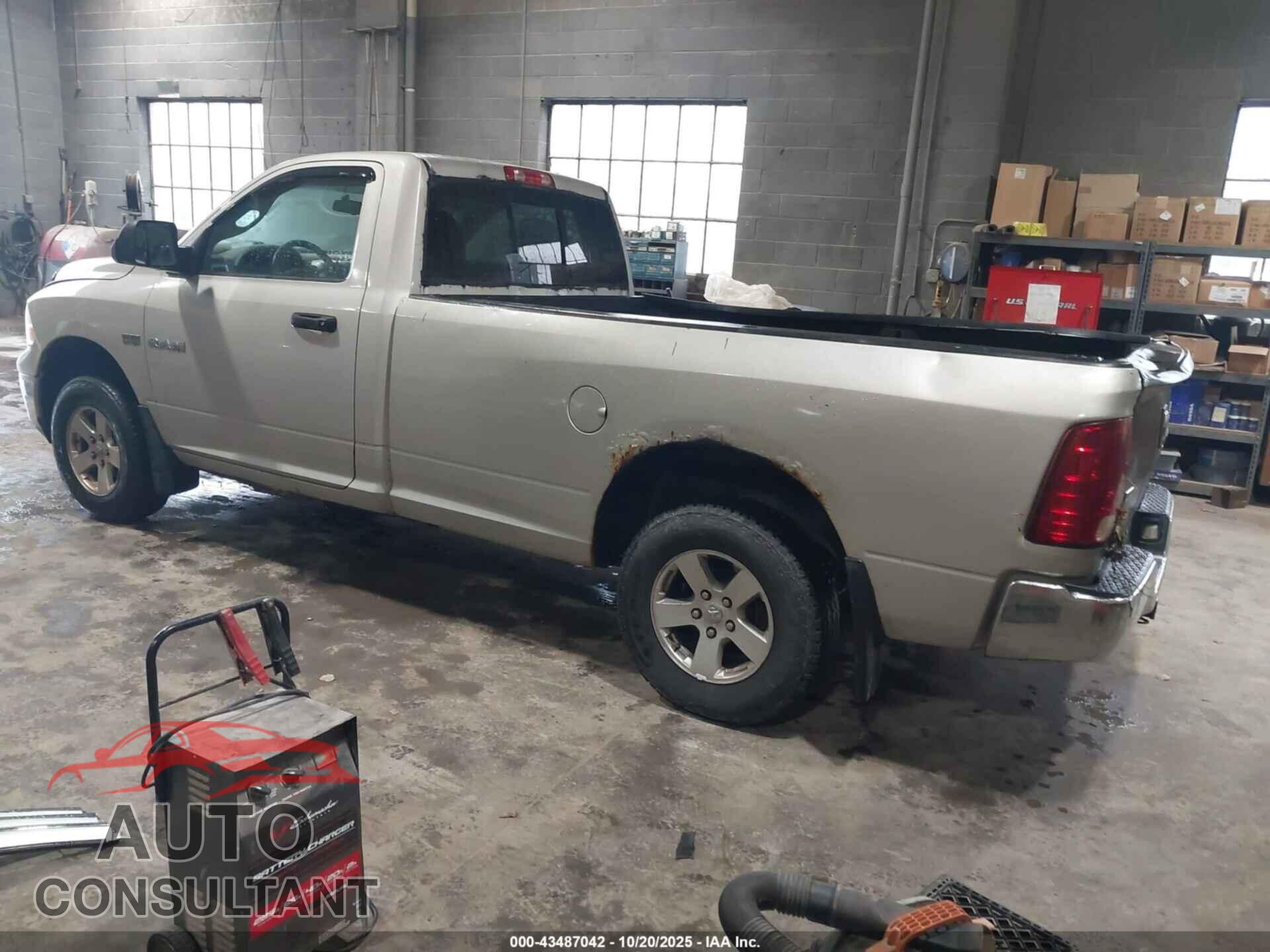 DODGE RAM 1500 2010 - 3D7JV1ET7AG133341