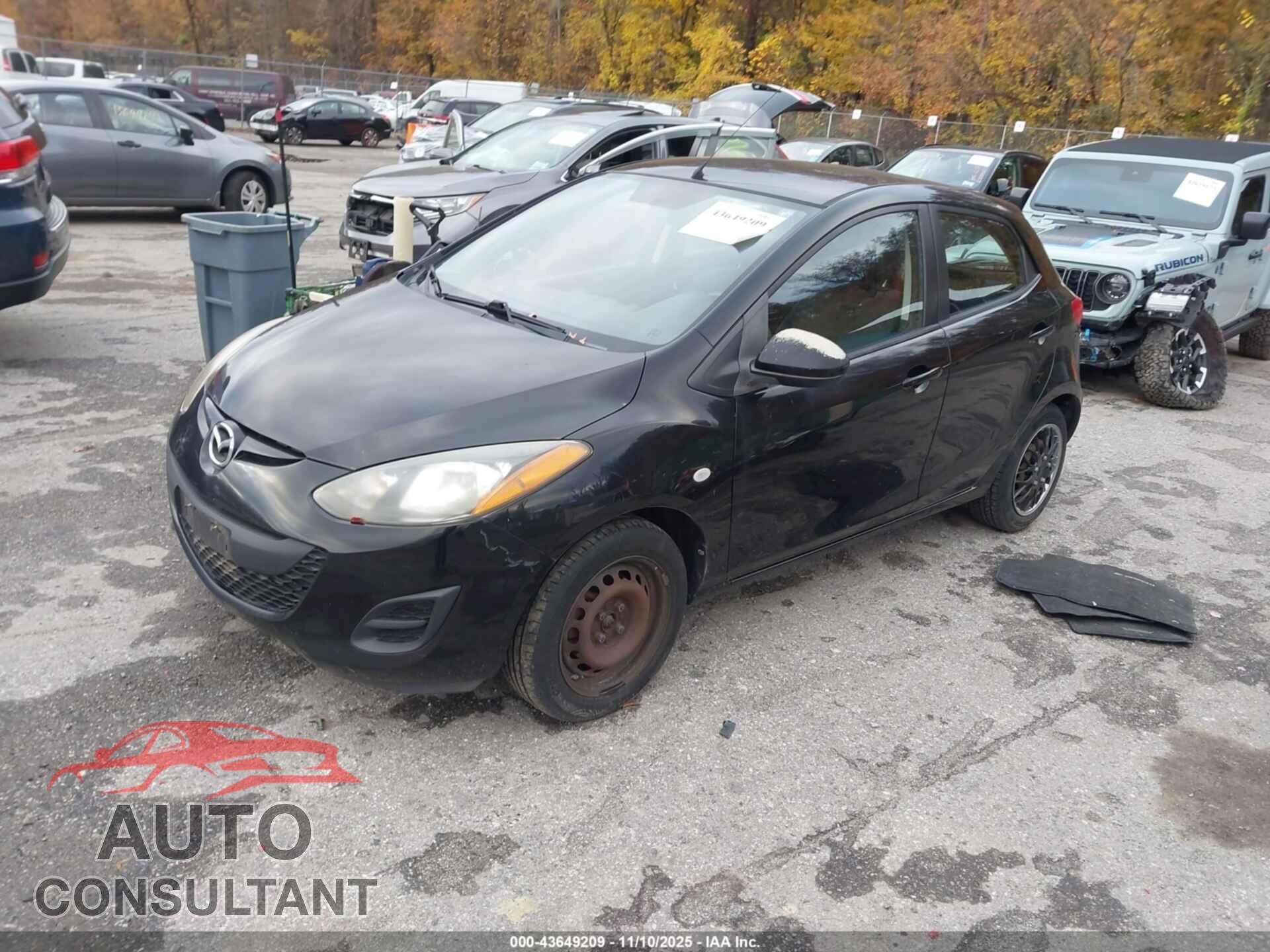 MAZDA MAZDA2 2013 - JM1DE1KZ9D0165958