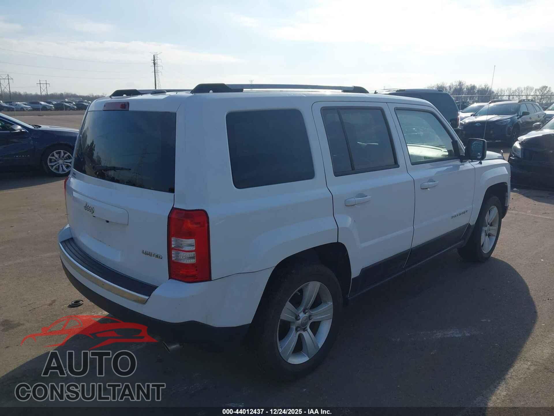 JEEP PATRIOT 2012 - 1C4NJPCB9CD656820