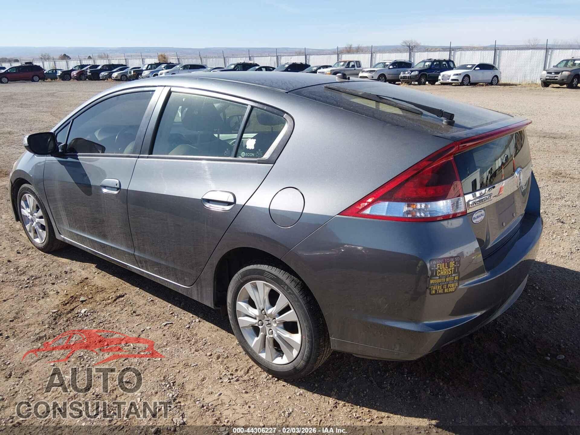 HONDA INSIGHT 2012 - JHMZE2H73CS006355