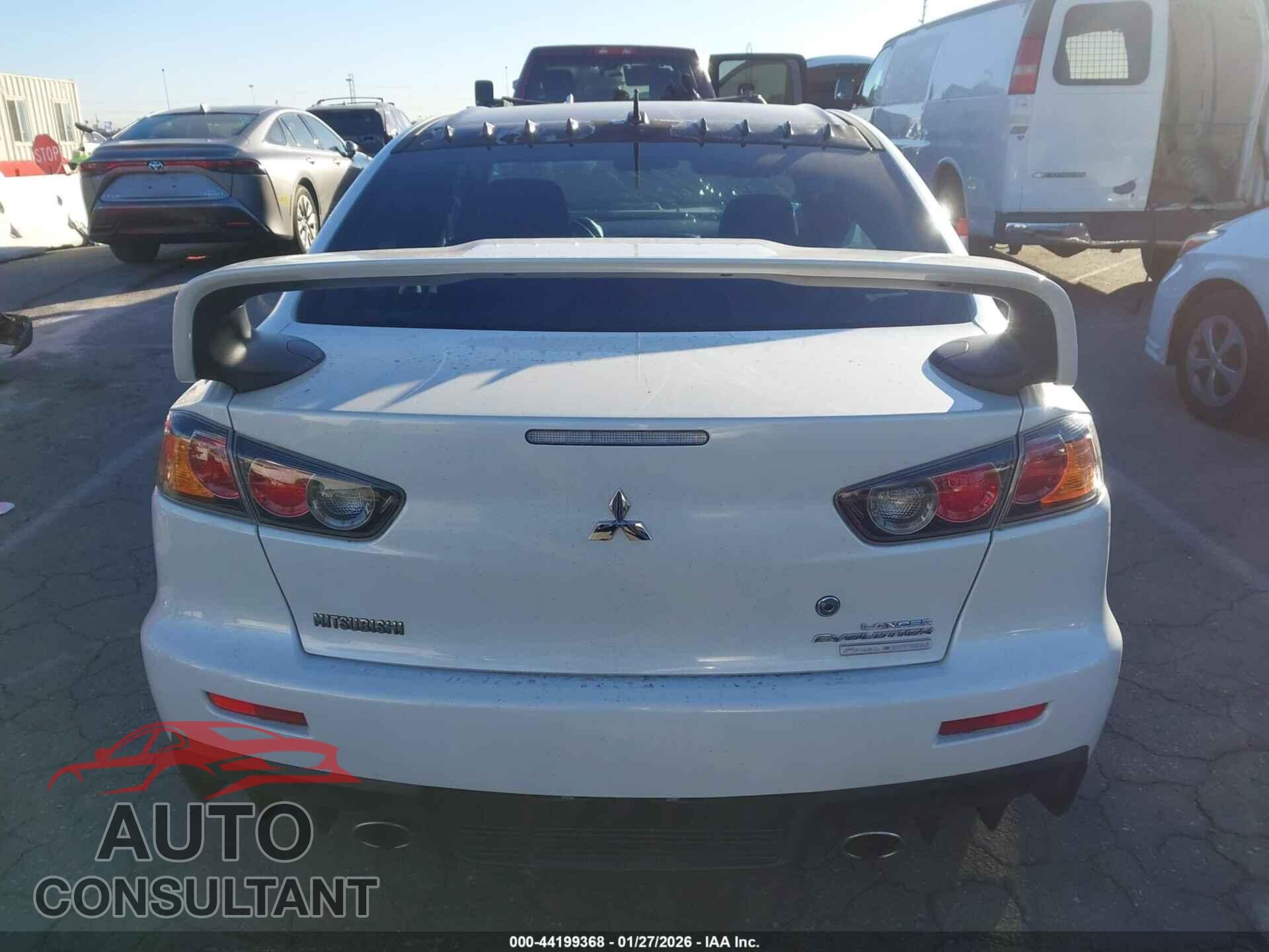MITSUBISHI LANCER EVOLUTION 2015 - JA32W7FV8FU028308