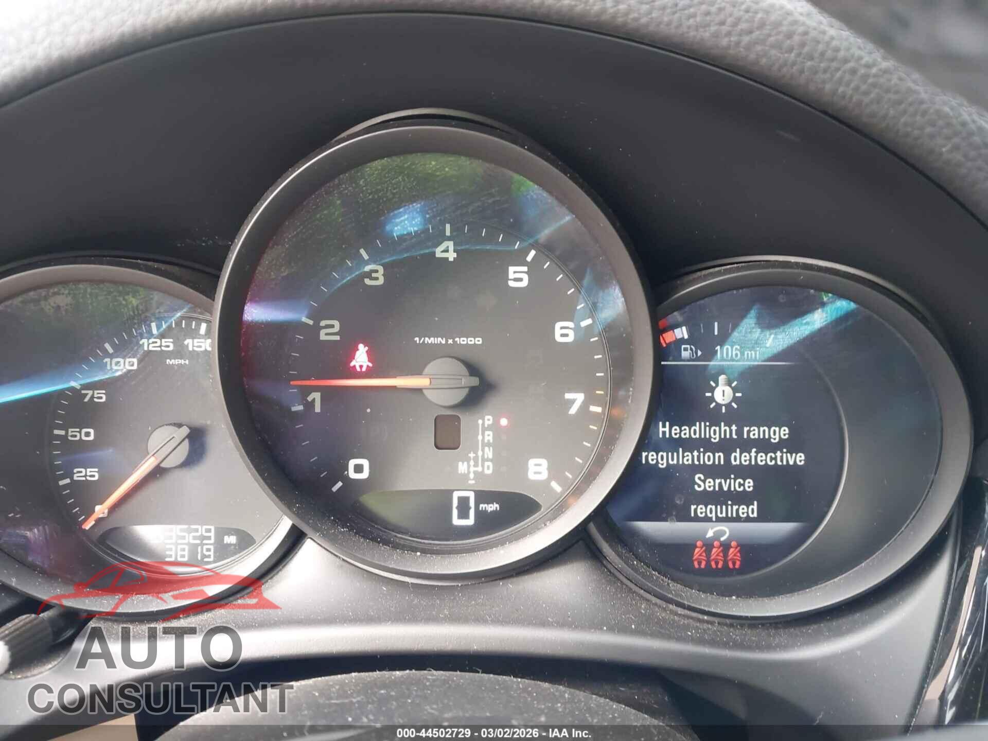 PORSCHE MACAN 2021 - WP1AA2A55MLB03800
