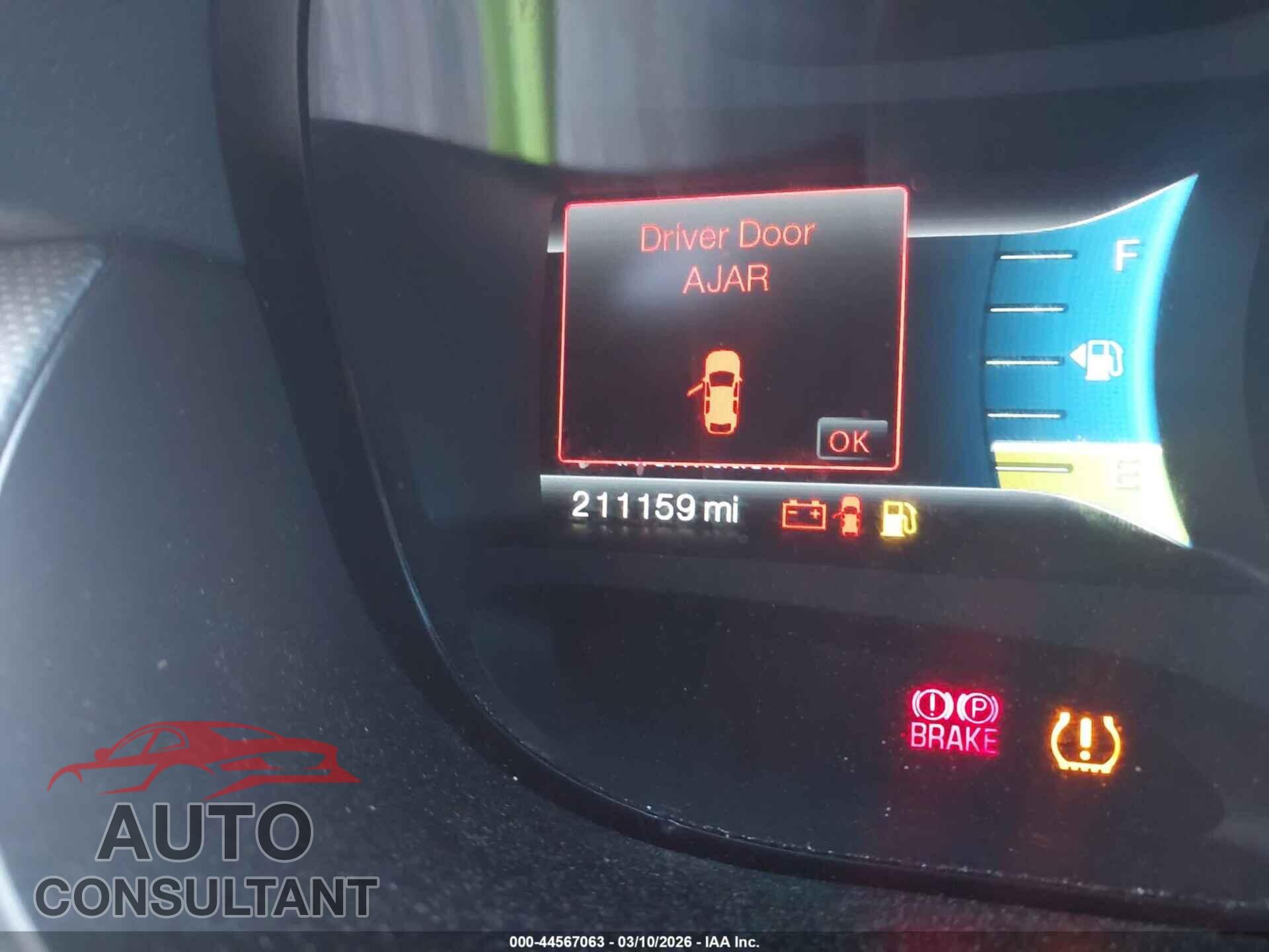 FORD EDGE 2011 - 2FMDK3JC2BBA03467