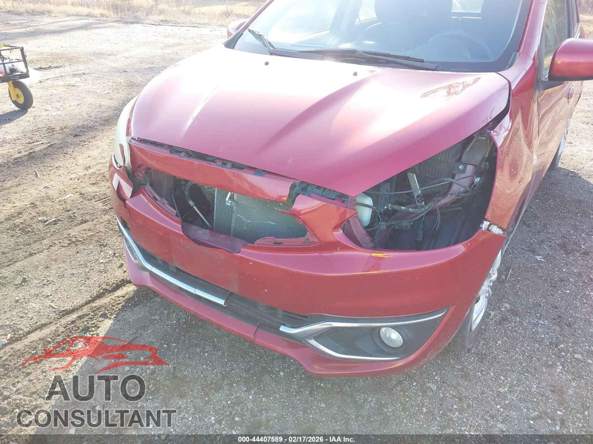 MITSUBISHI MIRAGE 2017 - ML32A3HJXHH016453