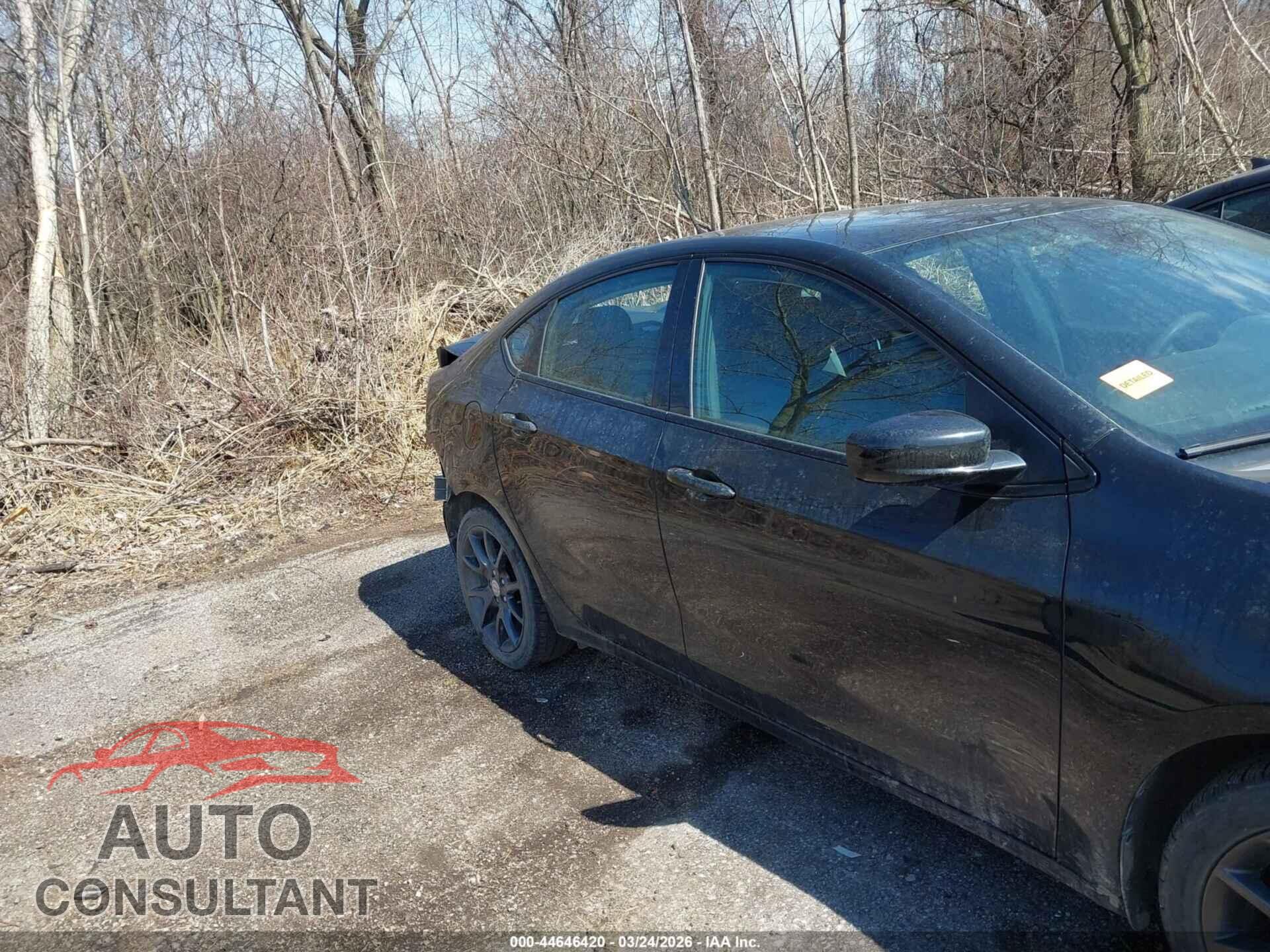 DODGE DART 2015 - 1C3CDFAA6FD433596