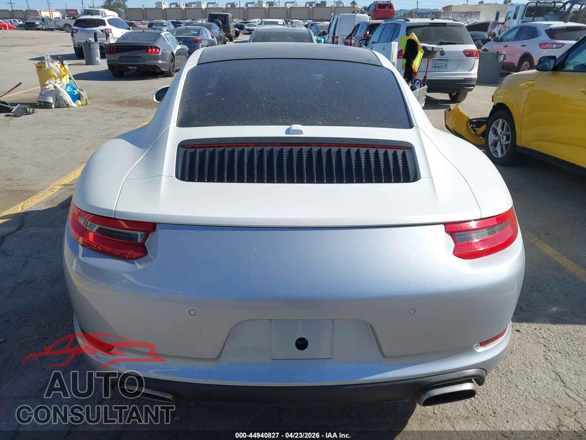 PORSCHE 911 2017 - WP0CA2A98HS142809
