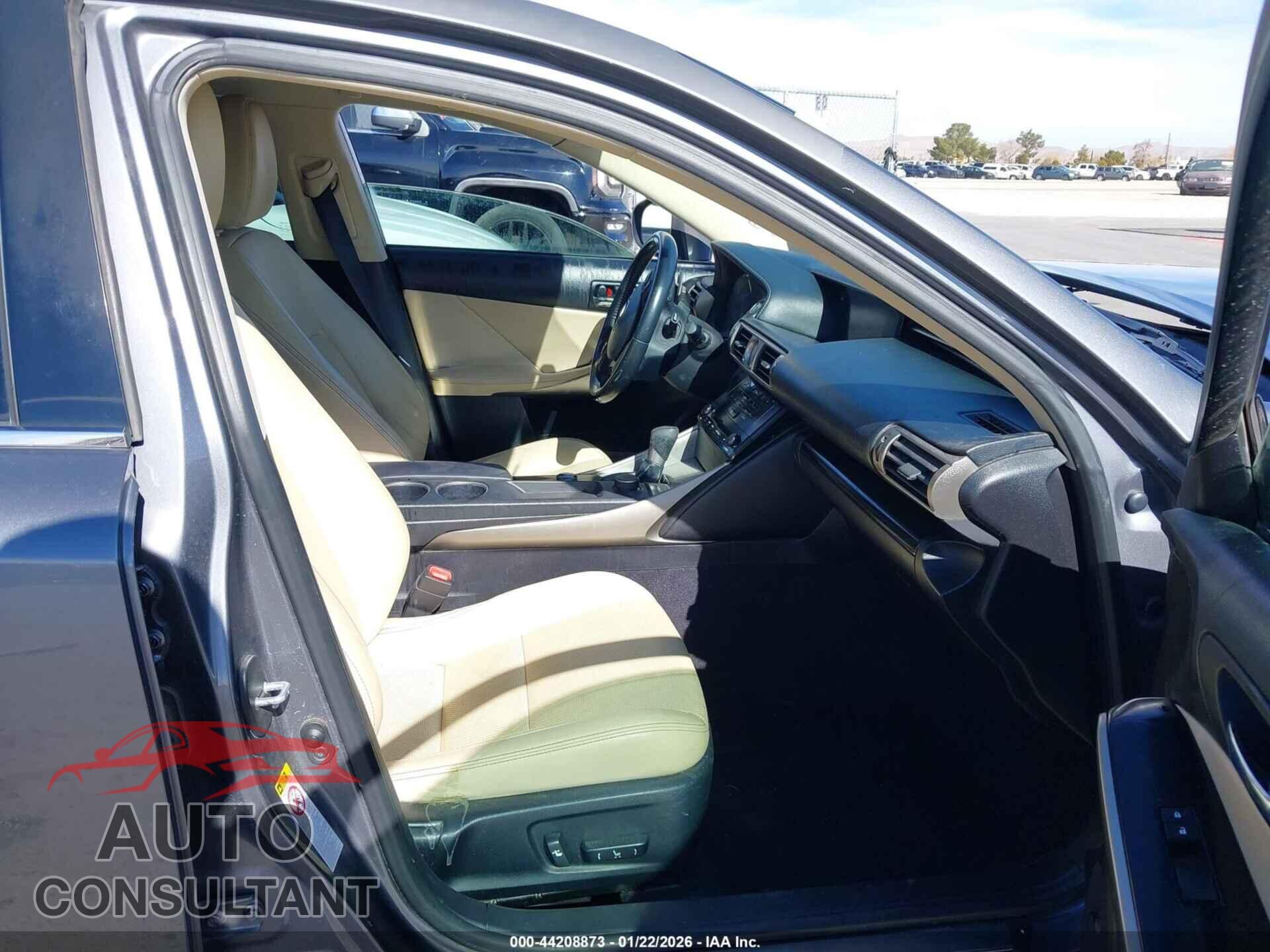 LEXUS IS 250 2014 - JTHBF1D27E5017038
