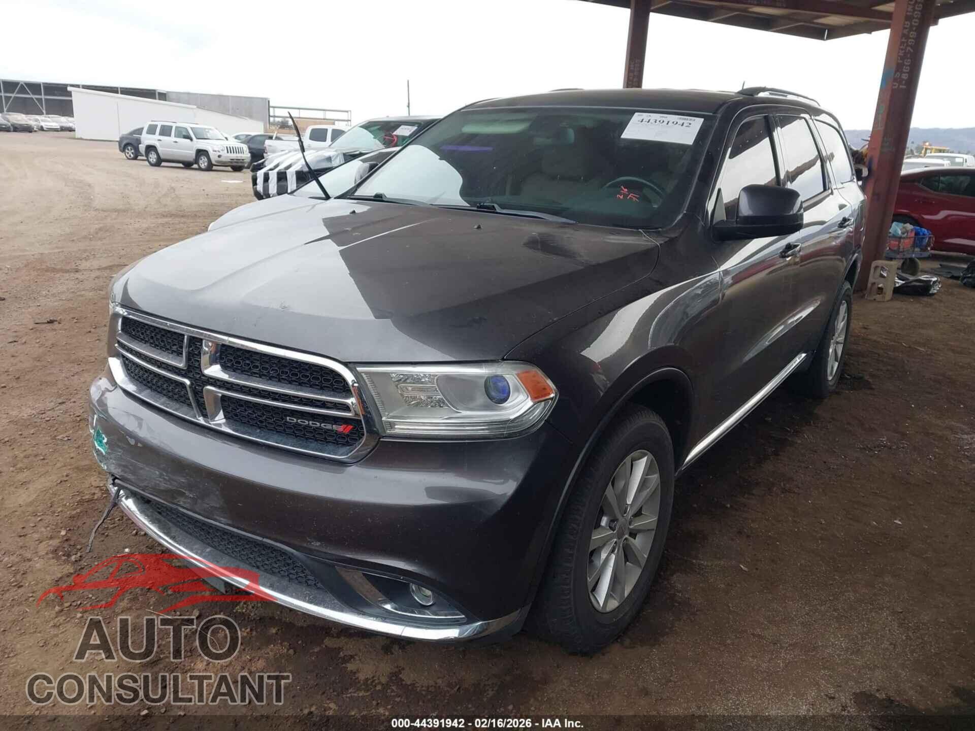 DODGE DURANGO 2015 - 1C4RDJAG5FC741359