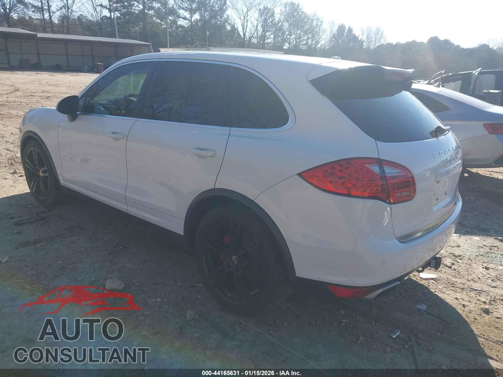 PORSCHE CAYENNE 2013 - WP1AB2A26DLA85634