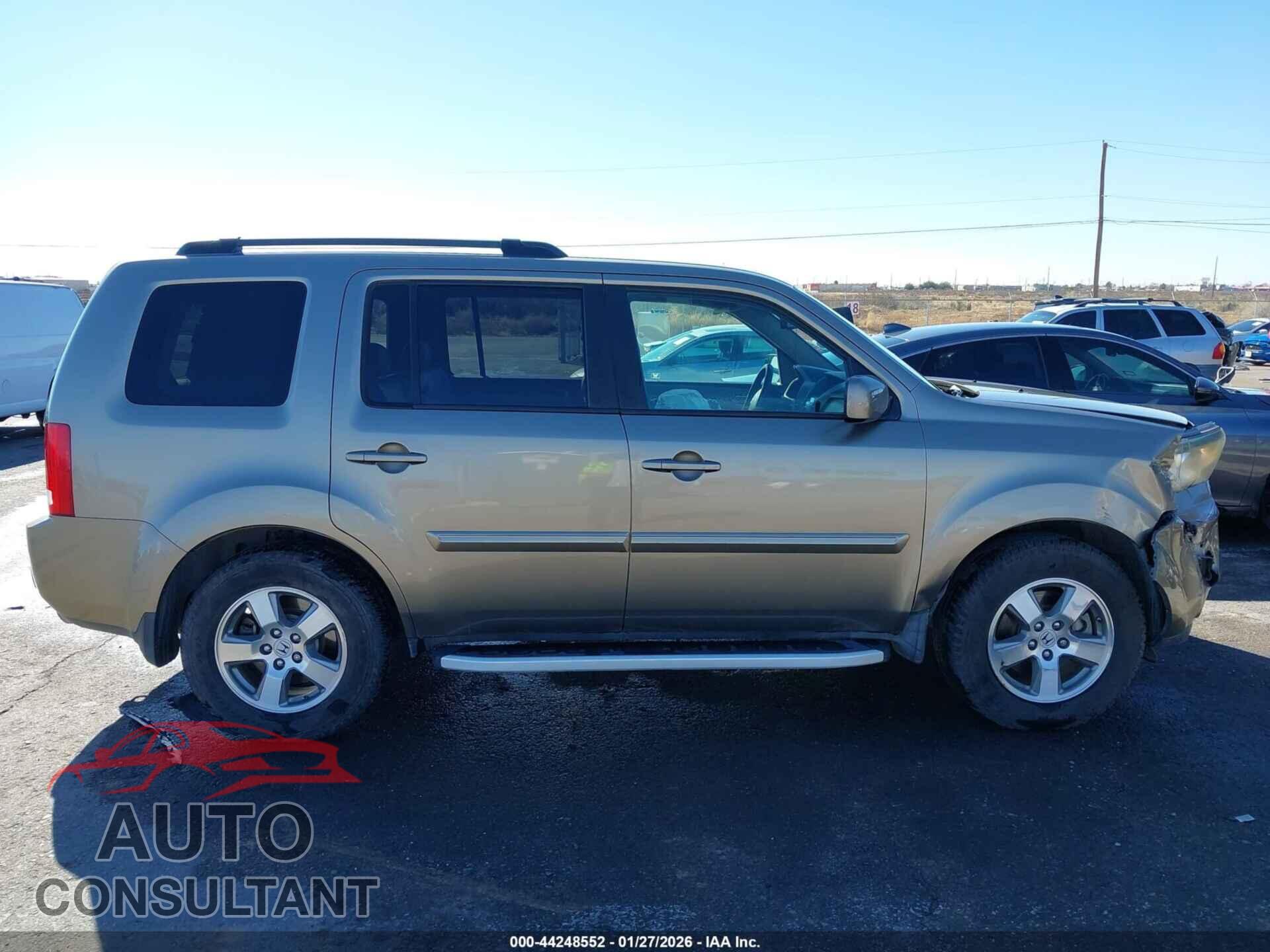 HONDA PILOT 2010 - 5FNYF4H68AB006830