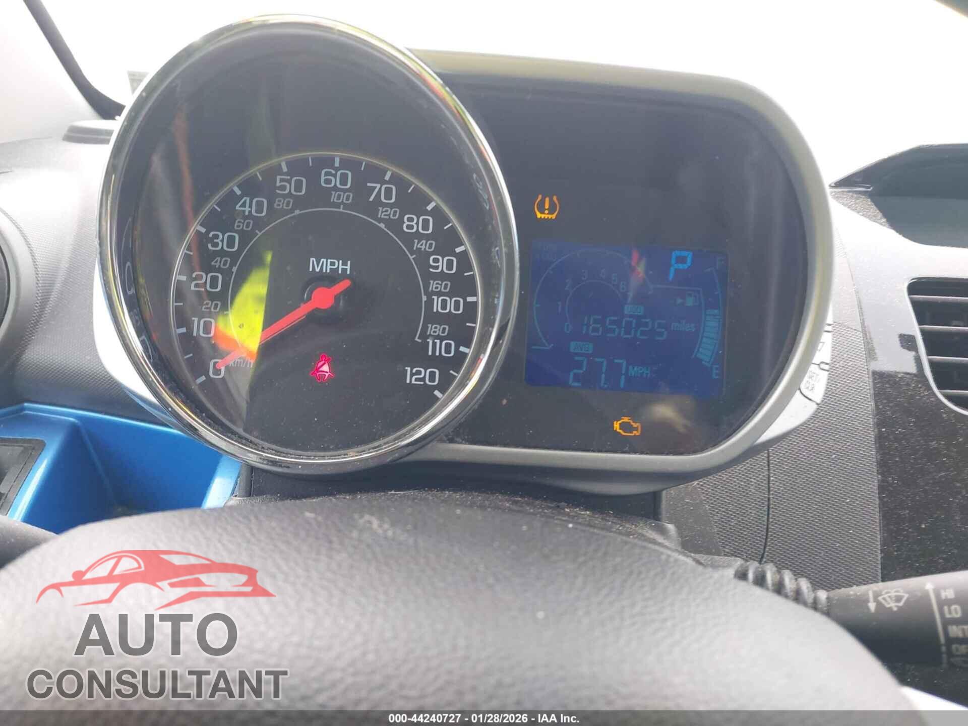 CHEVROLET SPARK 2013 - KL8CD6S92DC512341