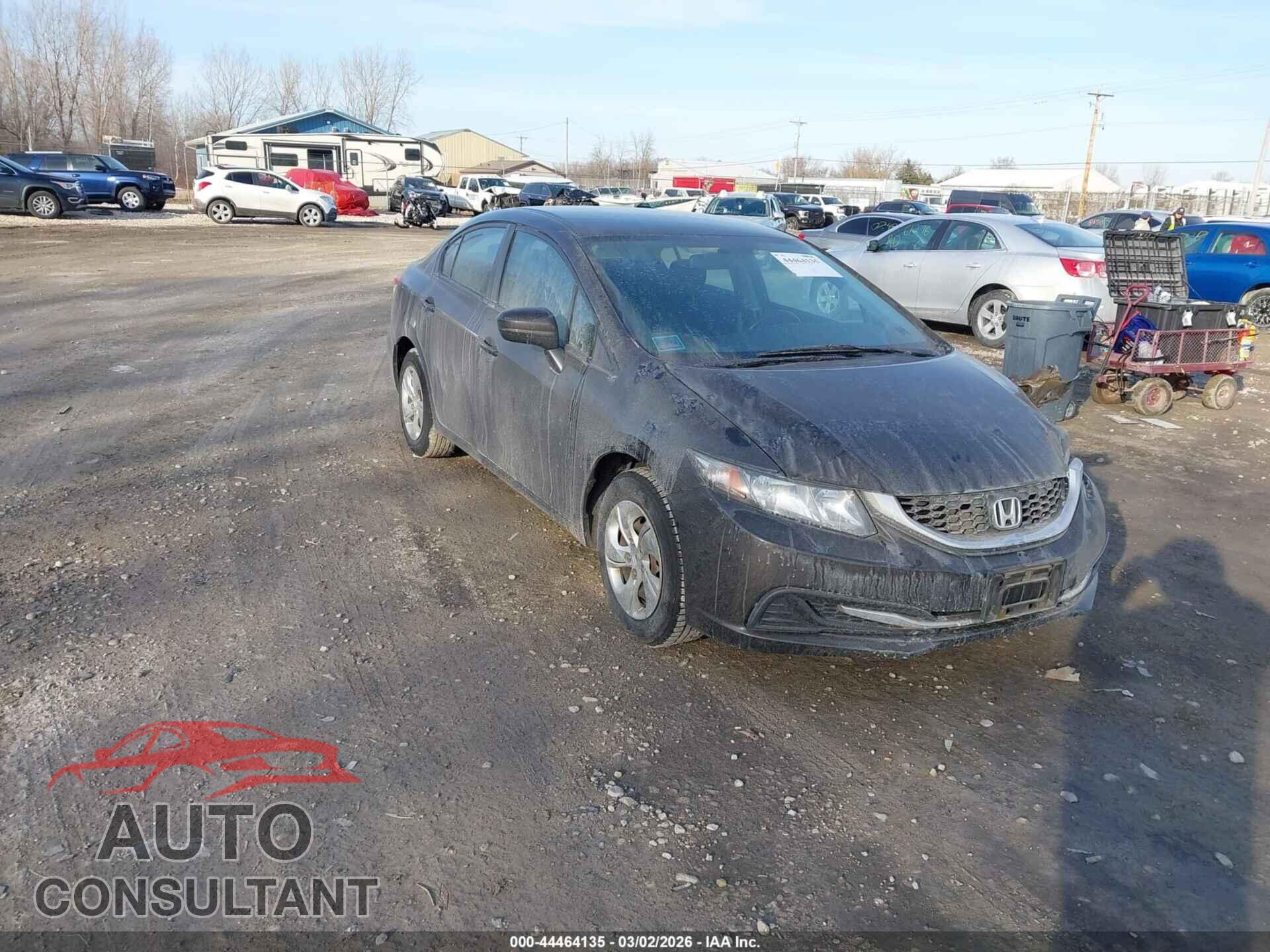HONDA CIVIC 2014 - 2HGFB2F54EH539499