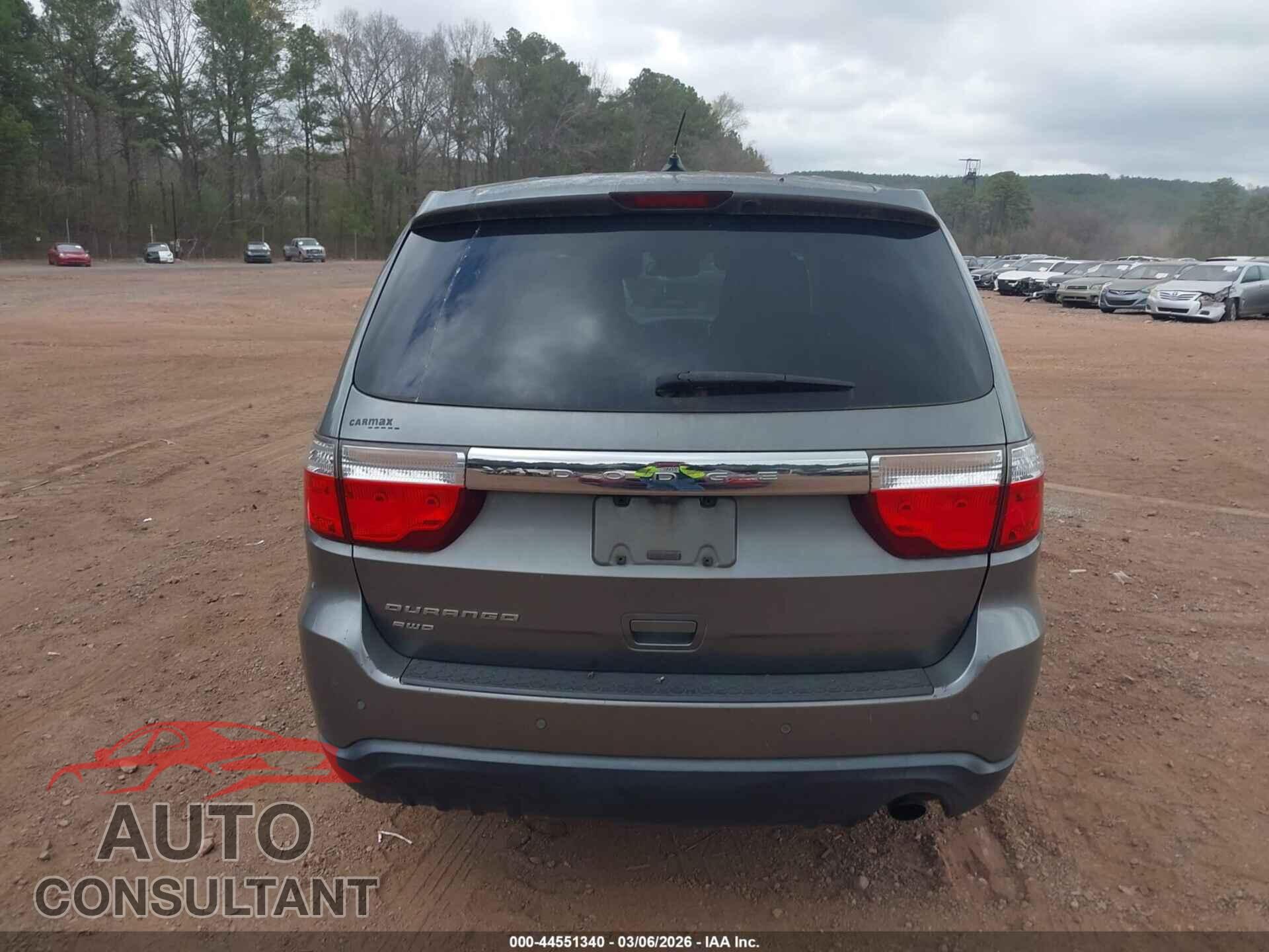 DODGE DURANGO 2013 - 1C4RDJAG8DC540441
