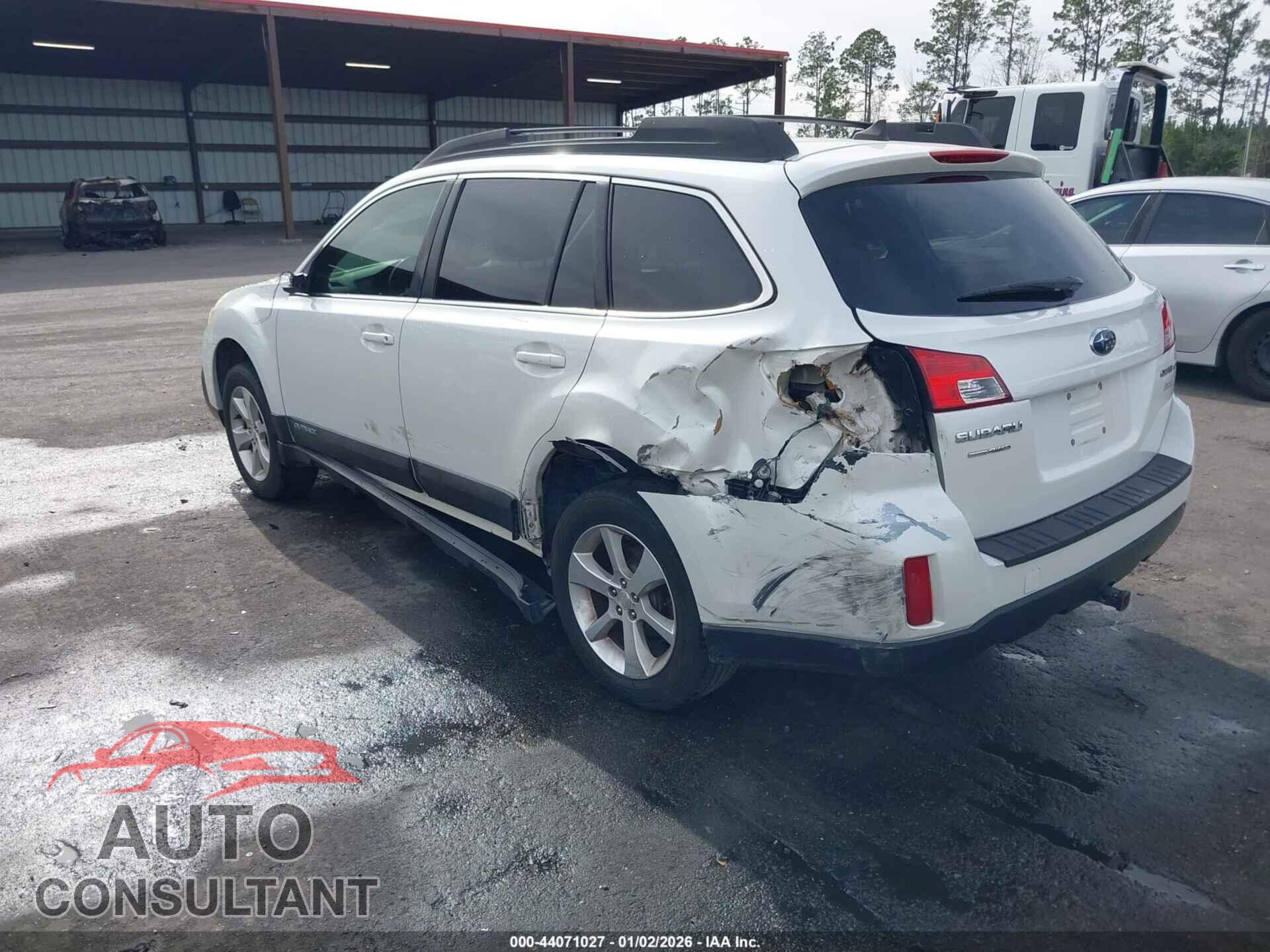SUBARU OUTBACK 2014 - 4S4BRBKC3E3229839