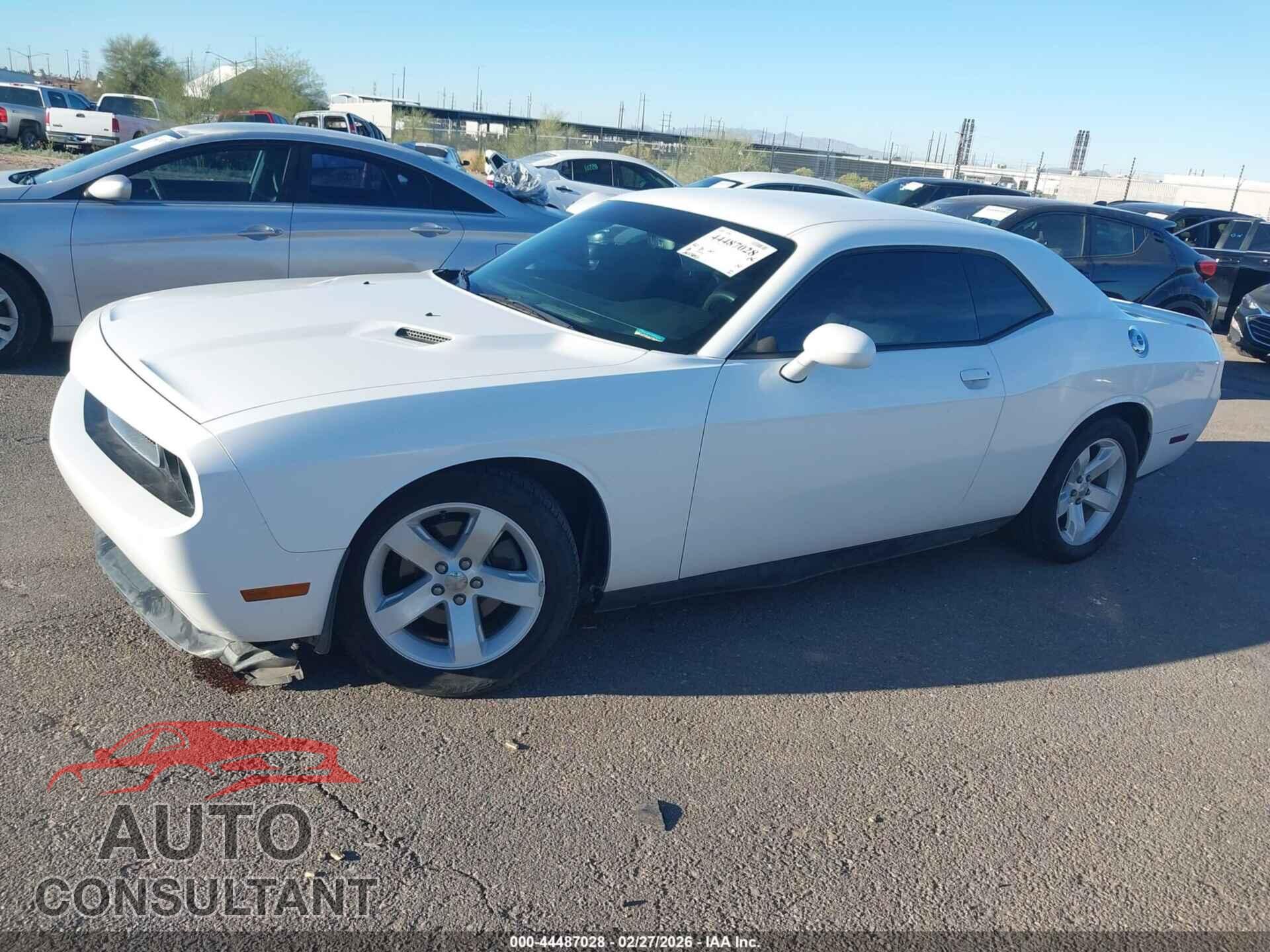 DODGE CHALLENGER 2013 - 2C3CDYAG6DH510760