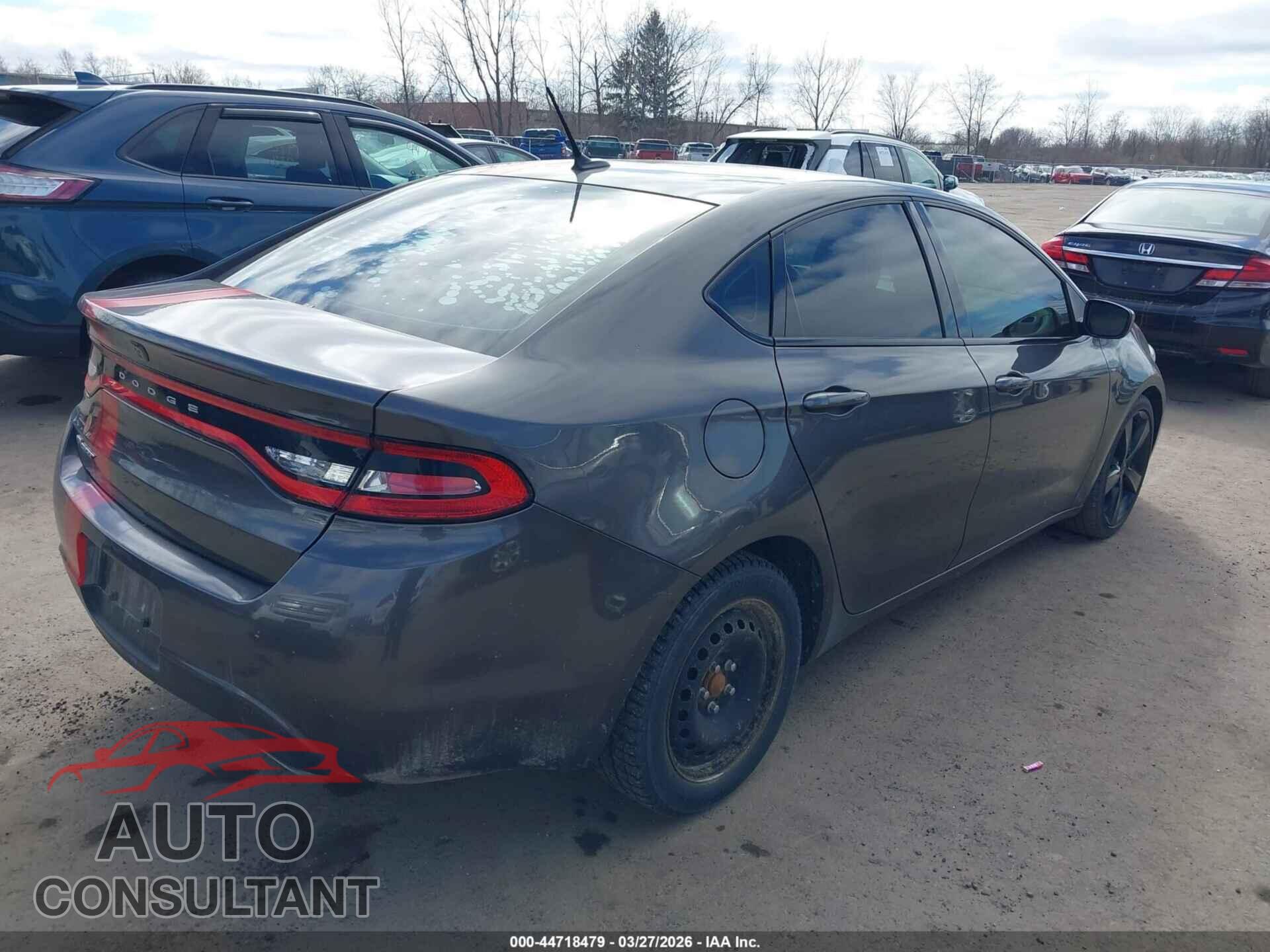 DODGE DART 2015 - 1C3CDFBBXFD141375