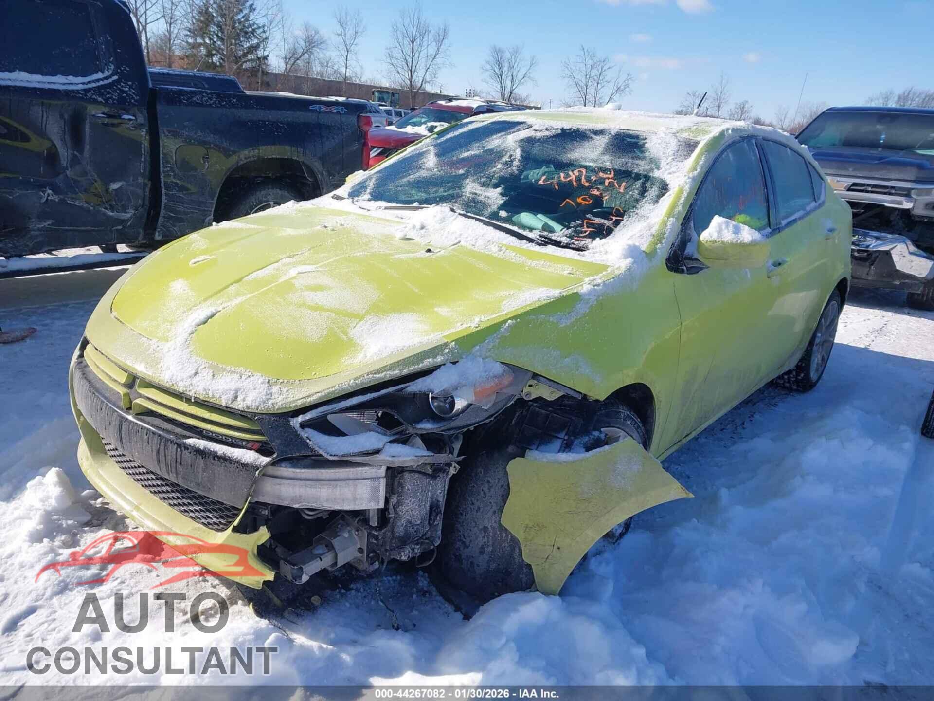DODGE DART 2013 - 1C3CDFBA4DD147743