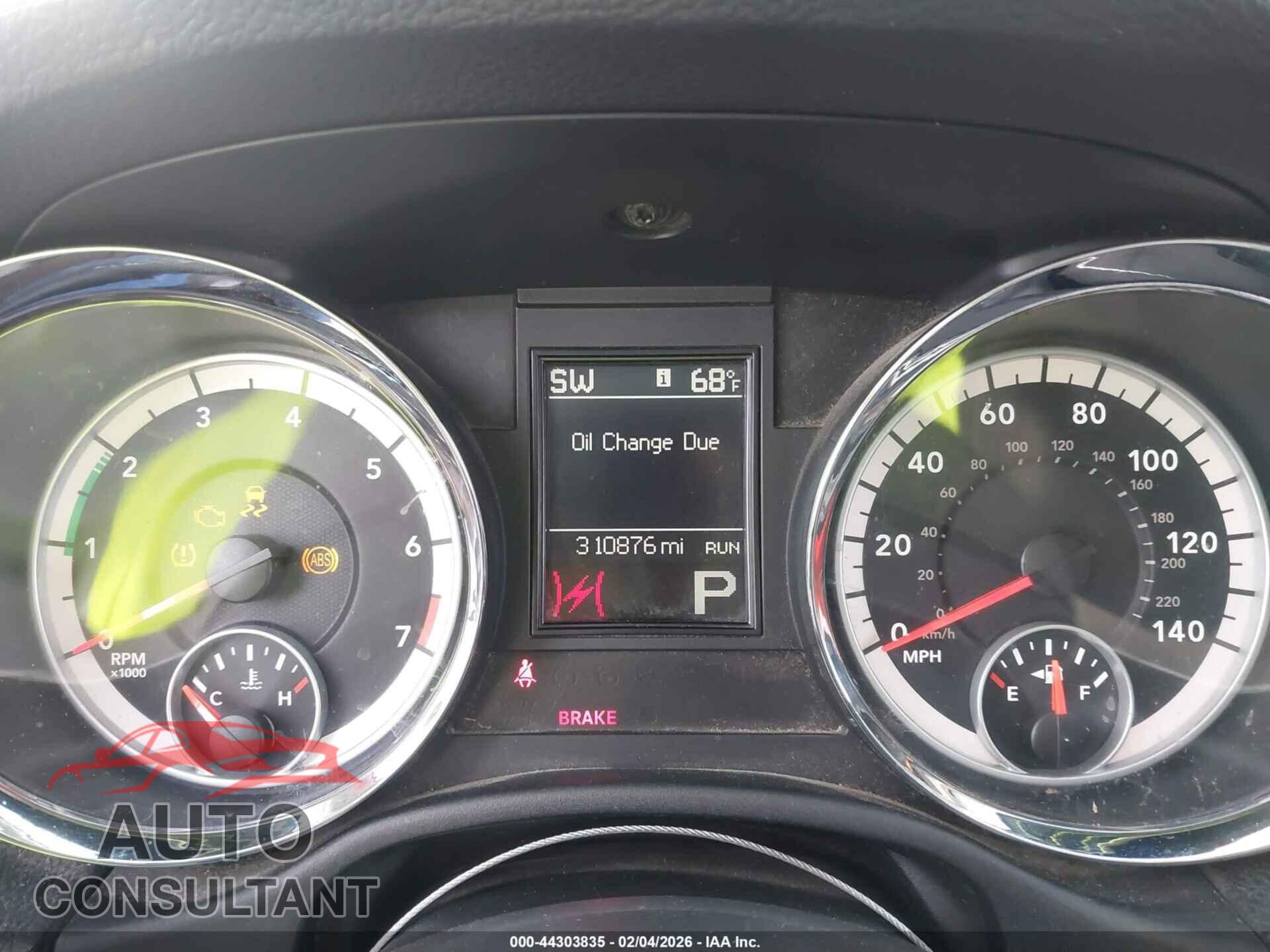 DODGE DURANGO 2013 - 1C4RDHAGXDC676255