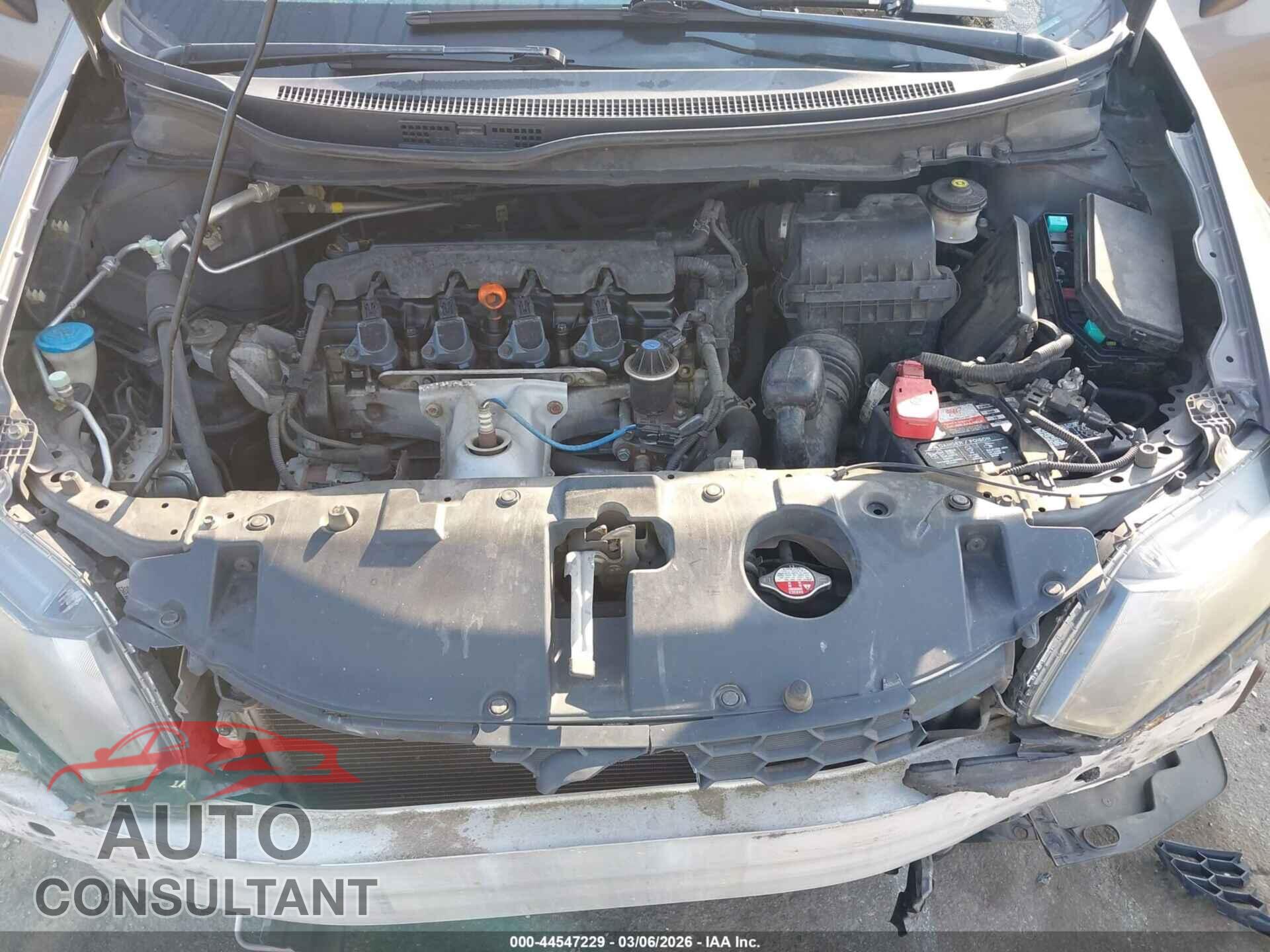 HONDA CIVIC 2013 - 2HGFB2F59DH565157