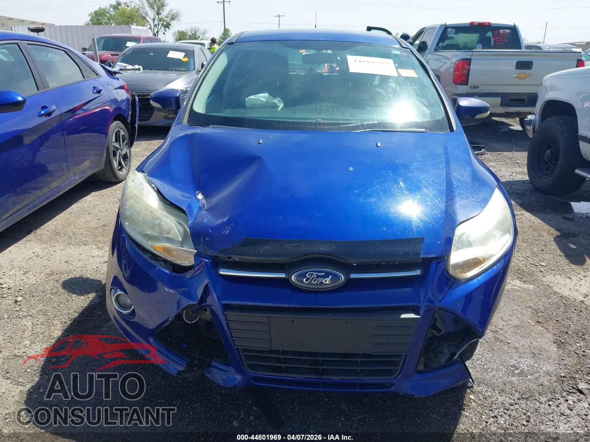 FORD FOCUS 2012 - 1FAHP3K26CL213901