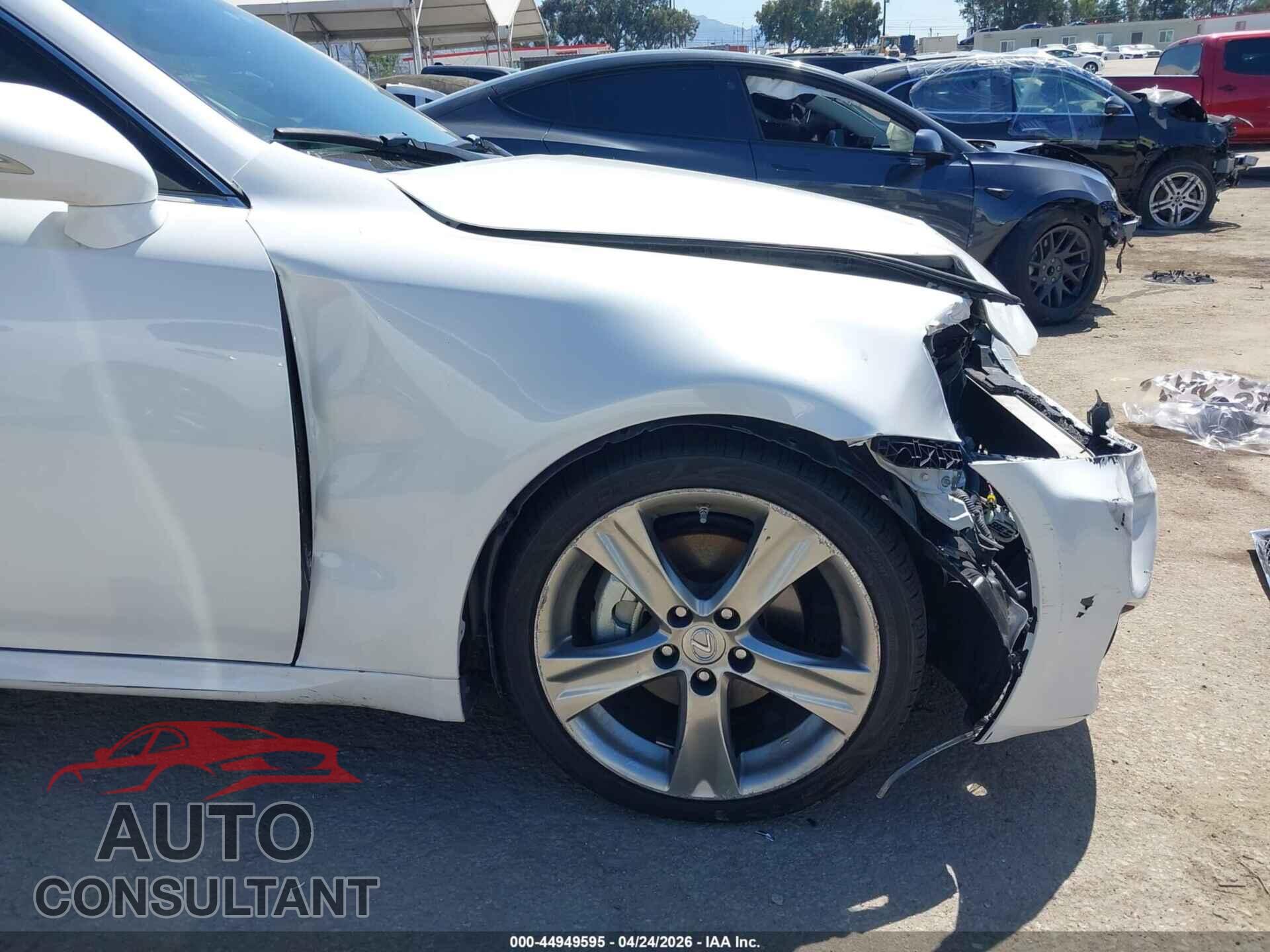LEXUS IS 250 2011 - JTHBF5C26B5155514