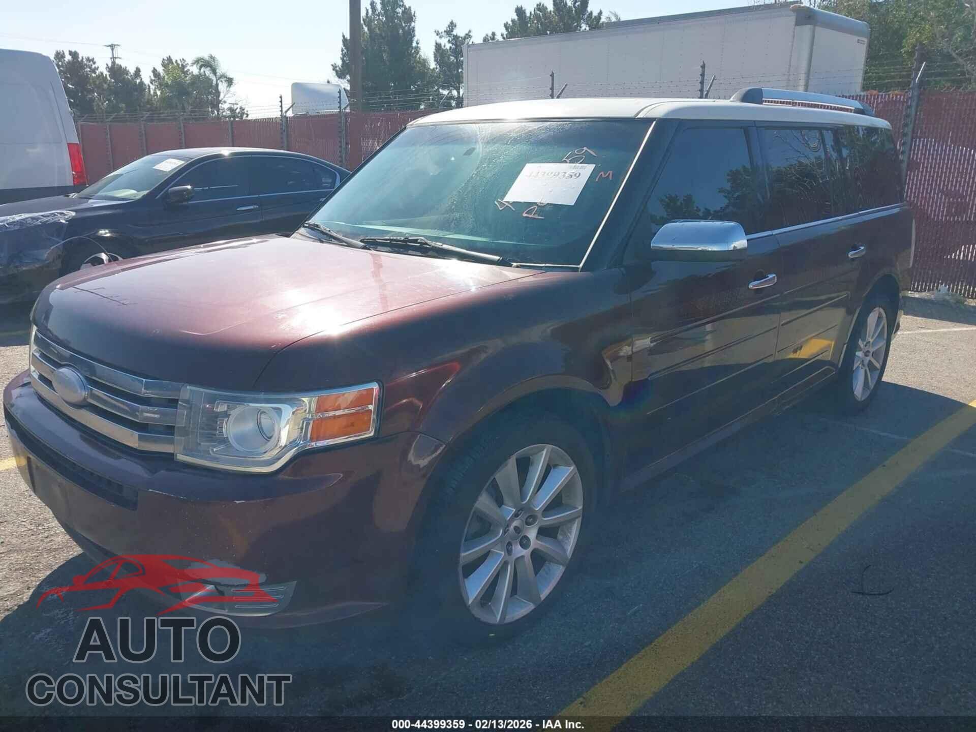 FORD FLEX 2012 - 2FMGK5DC4CBD10838