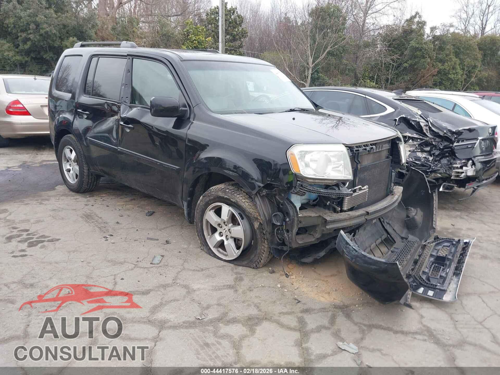 HONDA PILOT 2011 - 5FNYF4H53BB014794