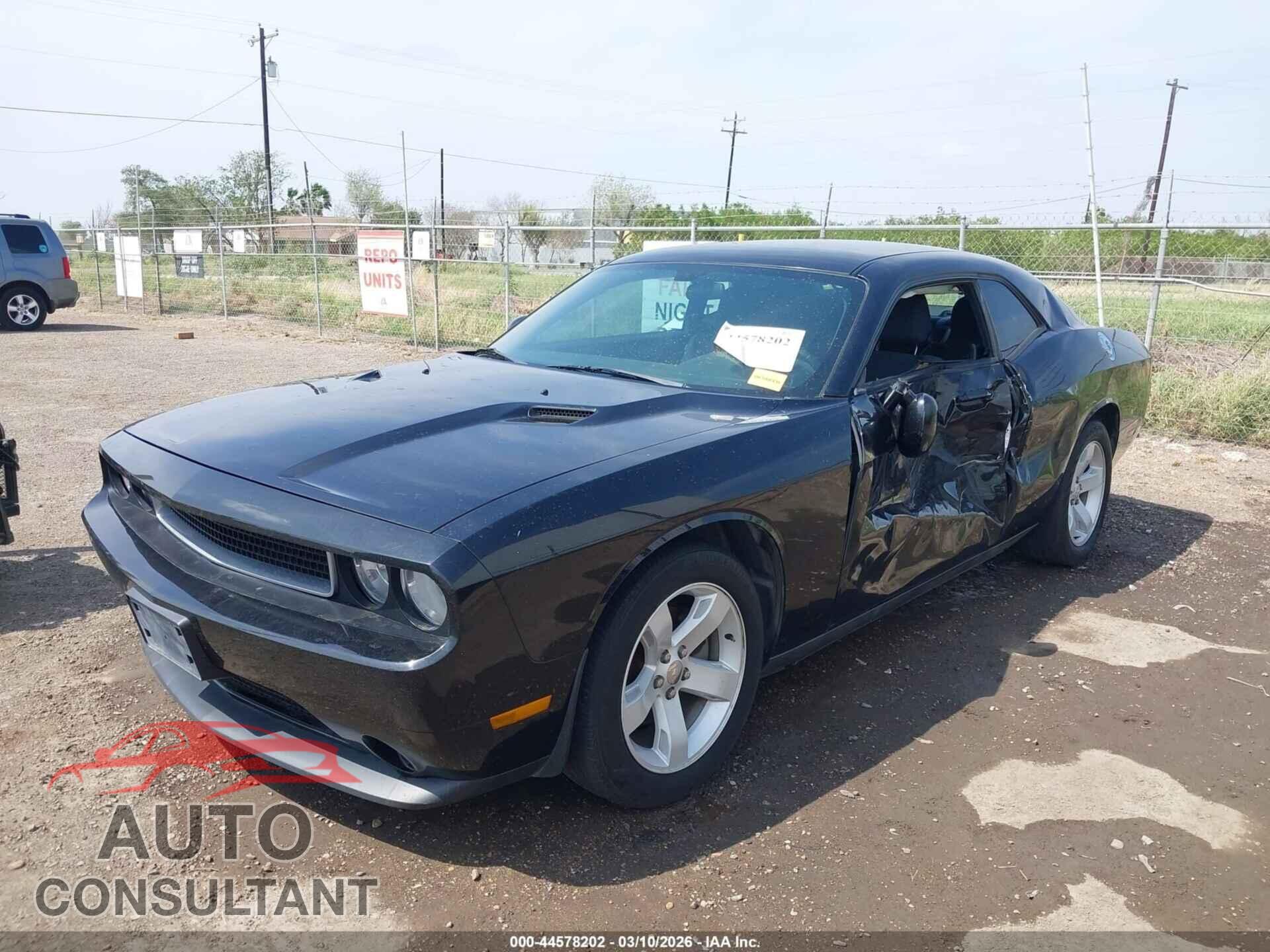 DODGE CHALLENGER 2012 - 2C3CDYAG0CH232243
