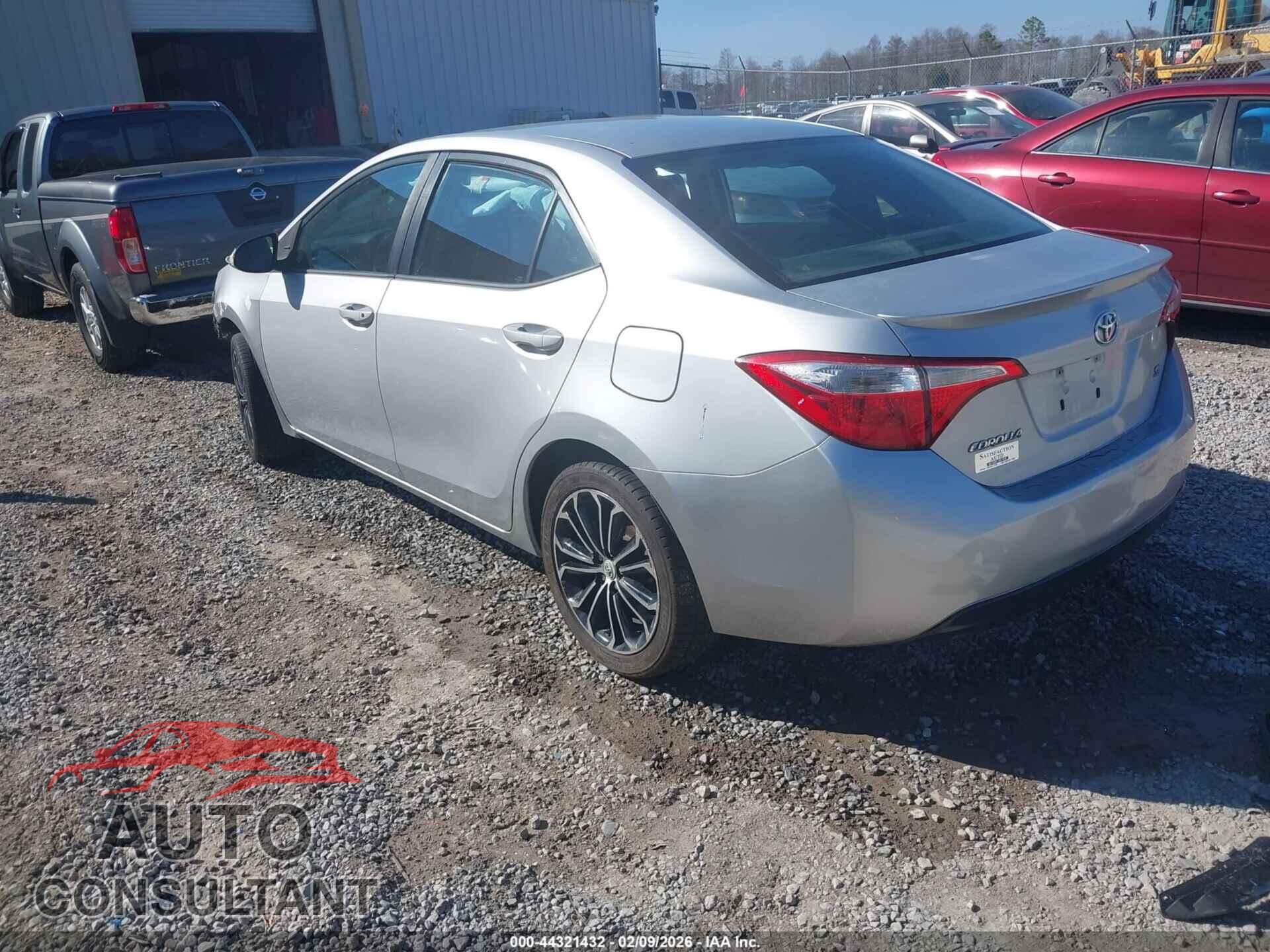 TOYOTA COROLLA 2014 - 5YFBURHE2EP081002