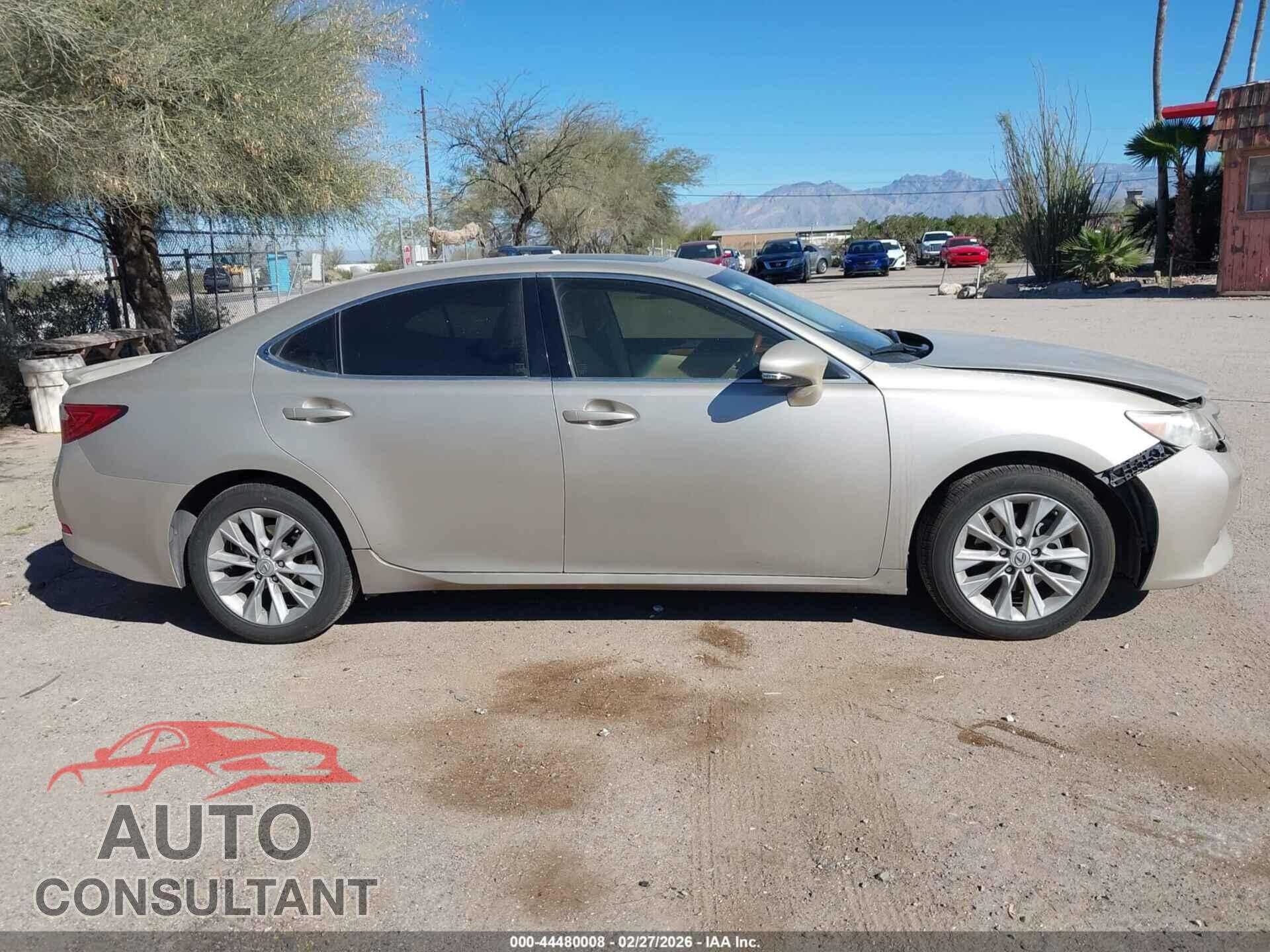 LEXUS ES 300H 2013 - JTHBW1GG8D2027021