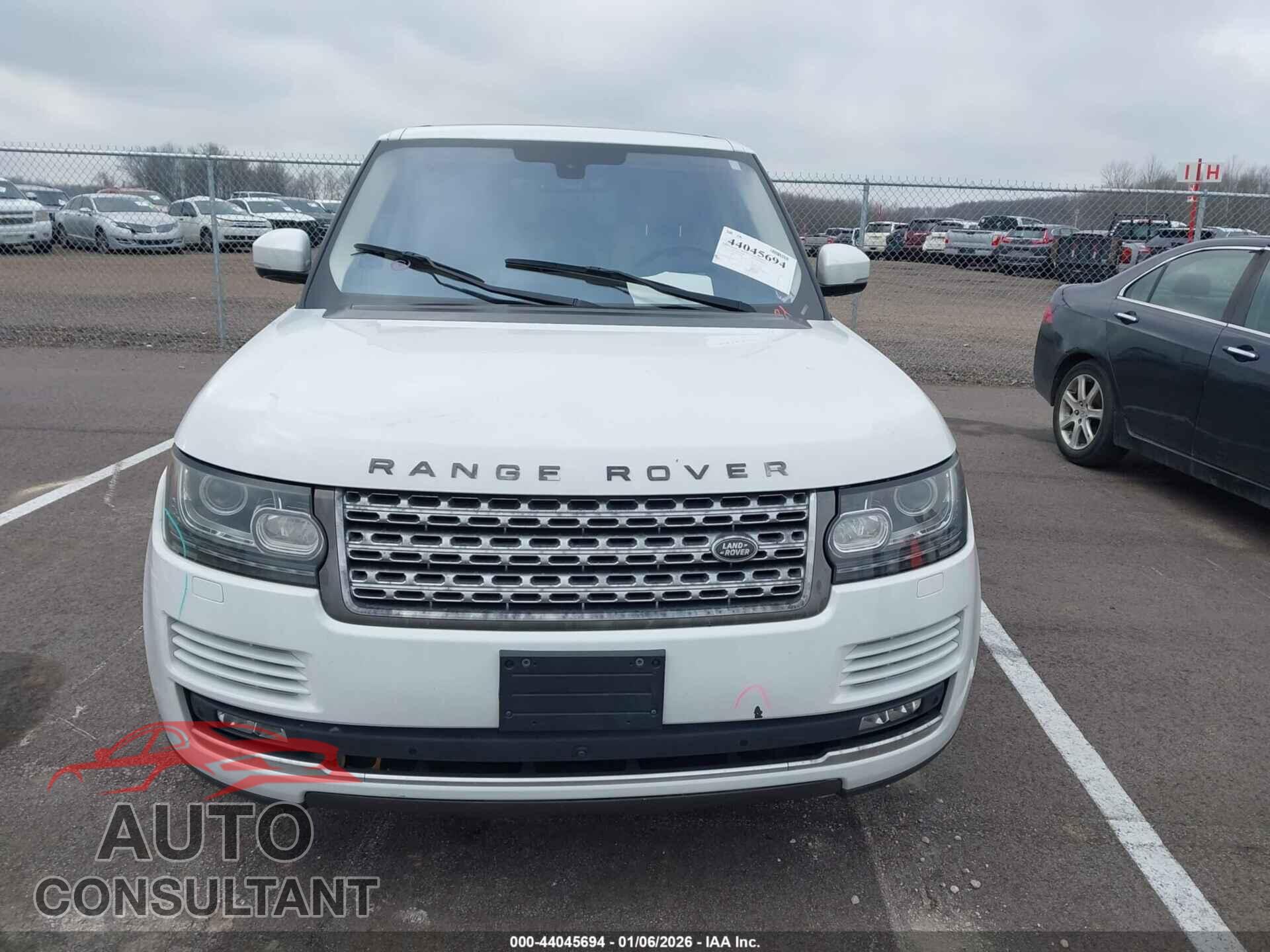 LAND ROVER RANGE ROVER 2016 - SALGS2EF2GA285069