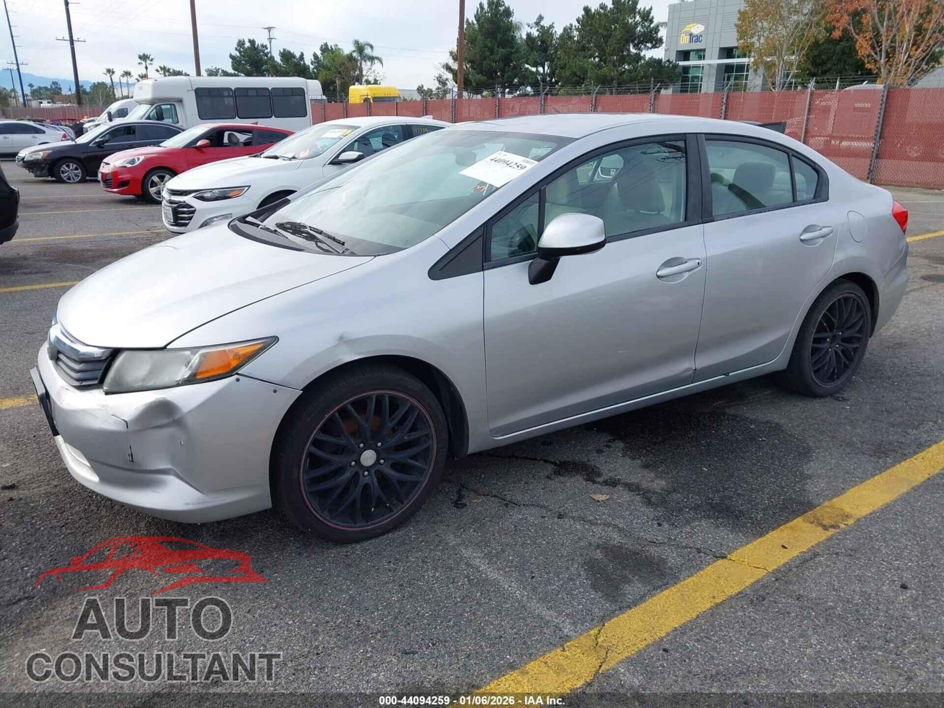 HONDA CIVIC 2012 - 19XFB2F53CE365755