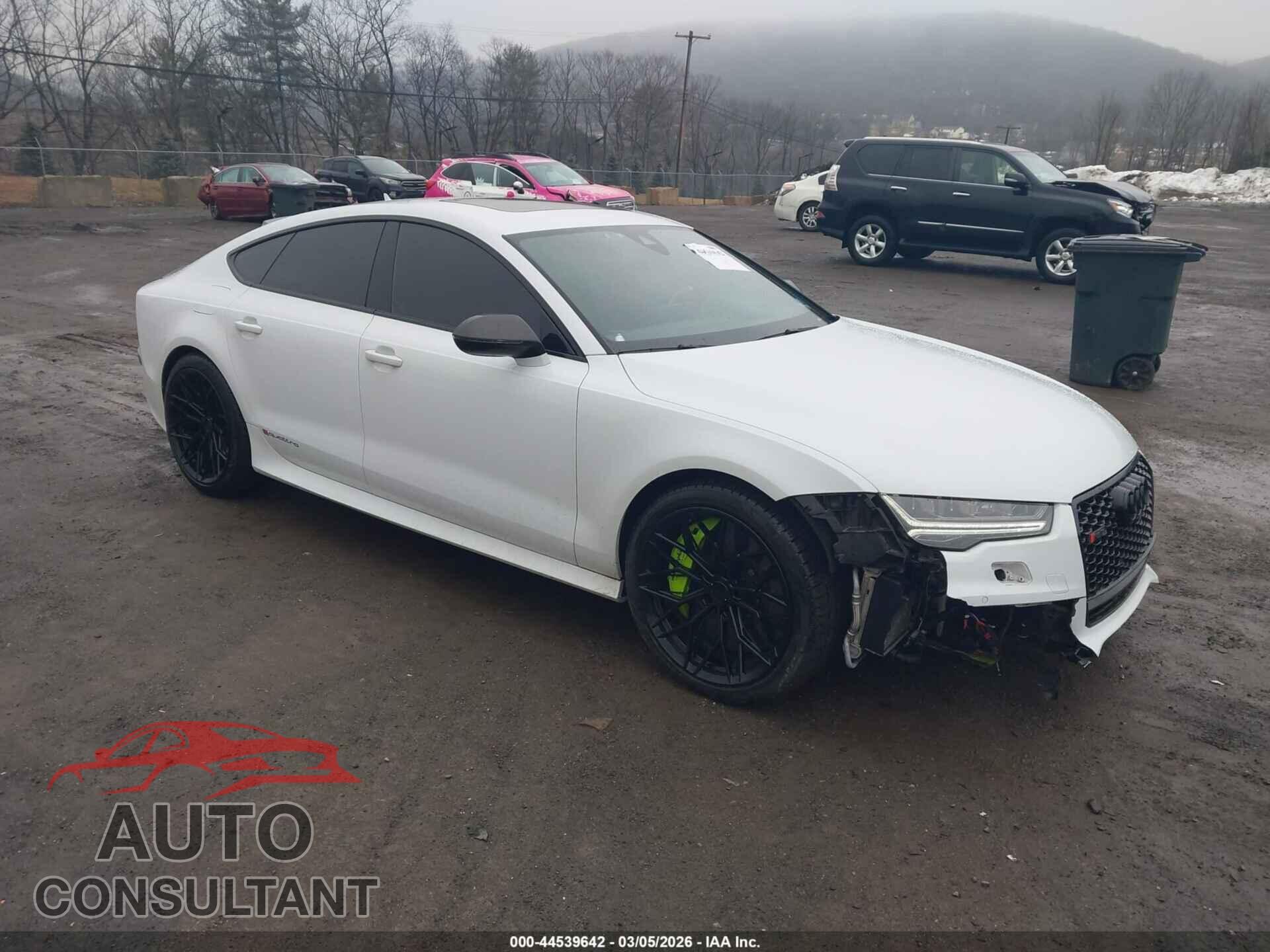 AUDI RS 7 2017 - WUAWRAFC2HN905400