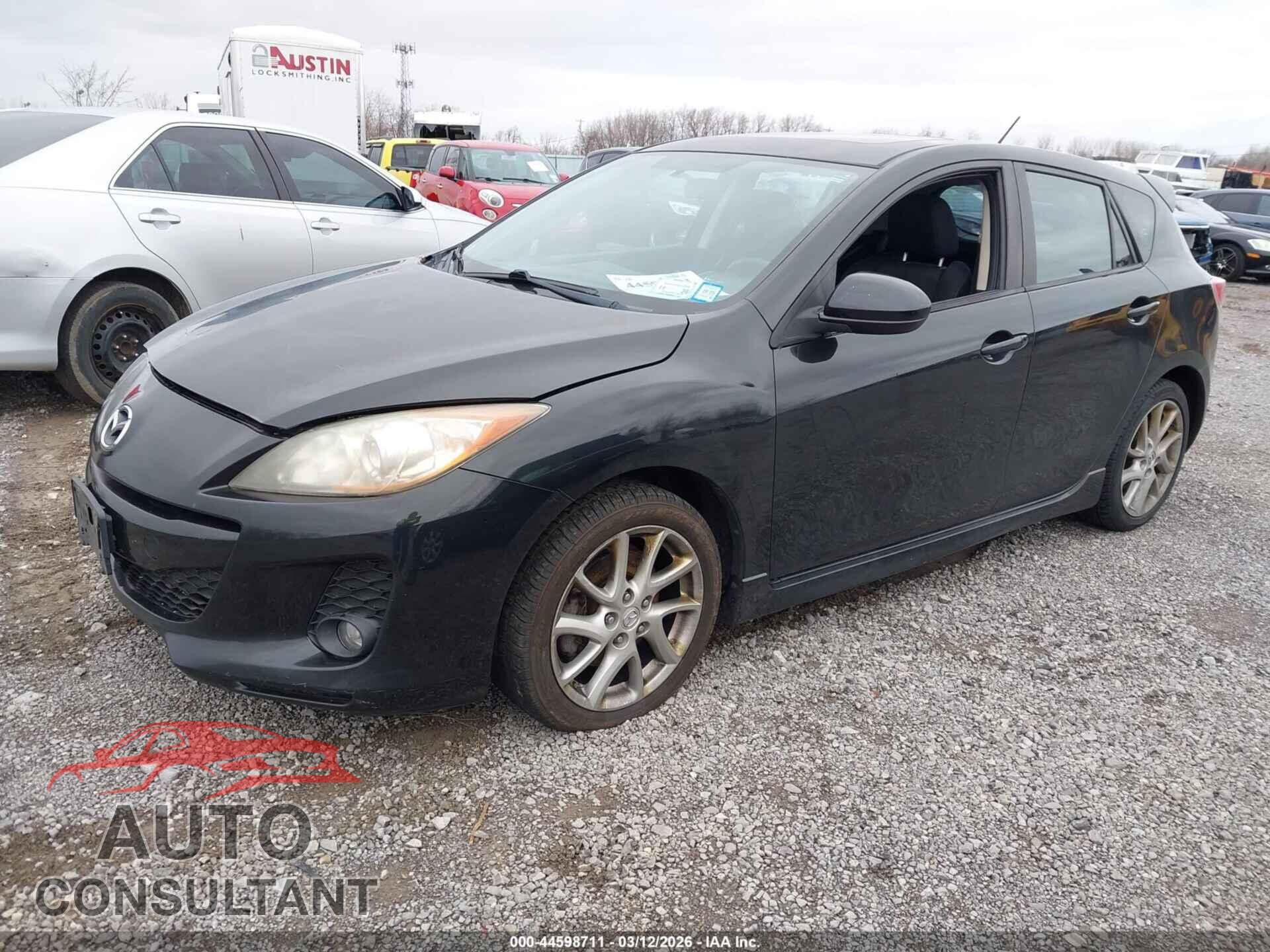 MAZDA MAZDA3 2012 - JM1BL1L68C1510214