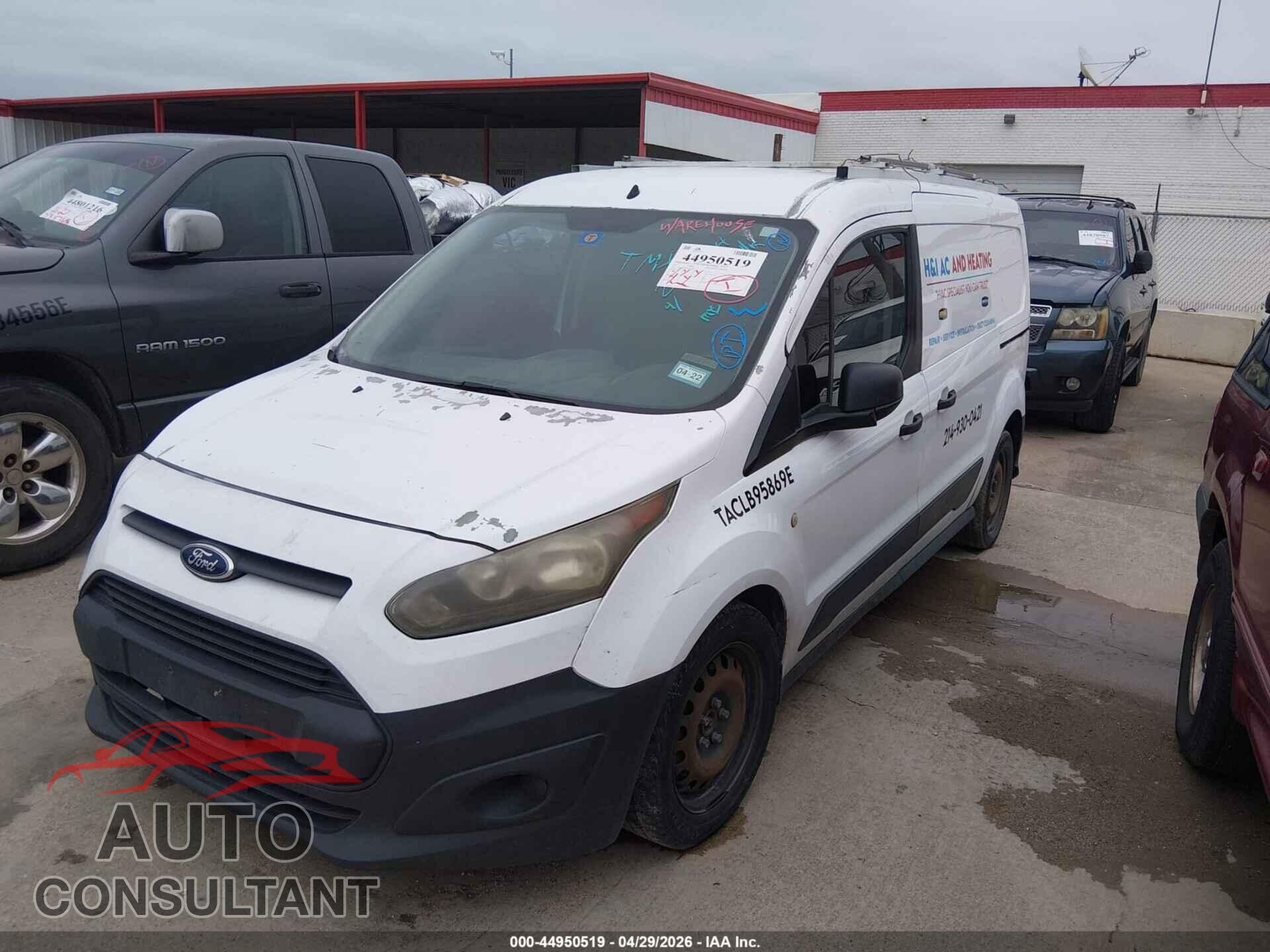 FORD TRANSIT CONNECT 2015 - NM0LS7E72F1223064